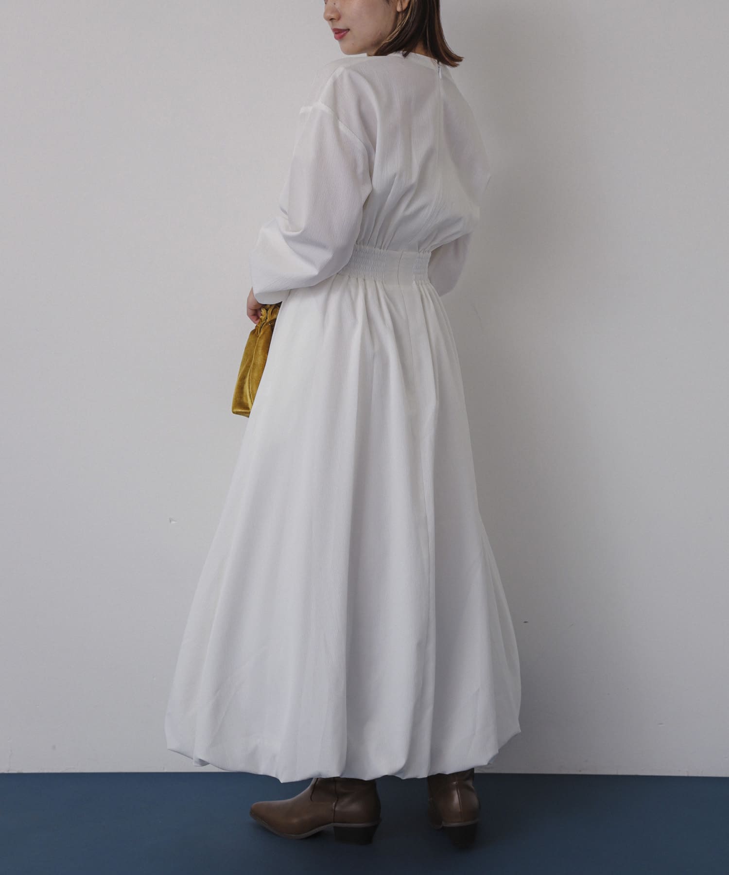 身長：158cm サイズ：one