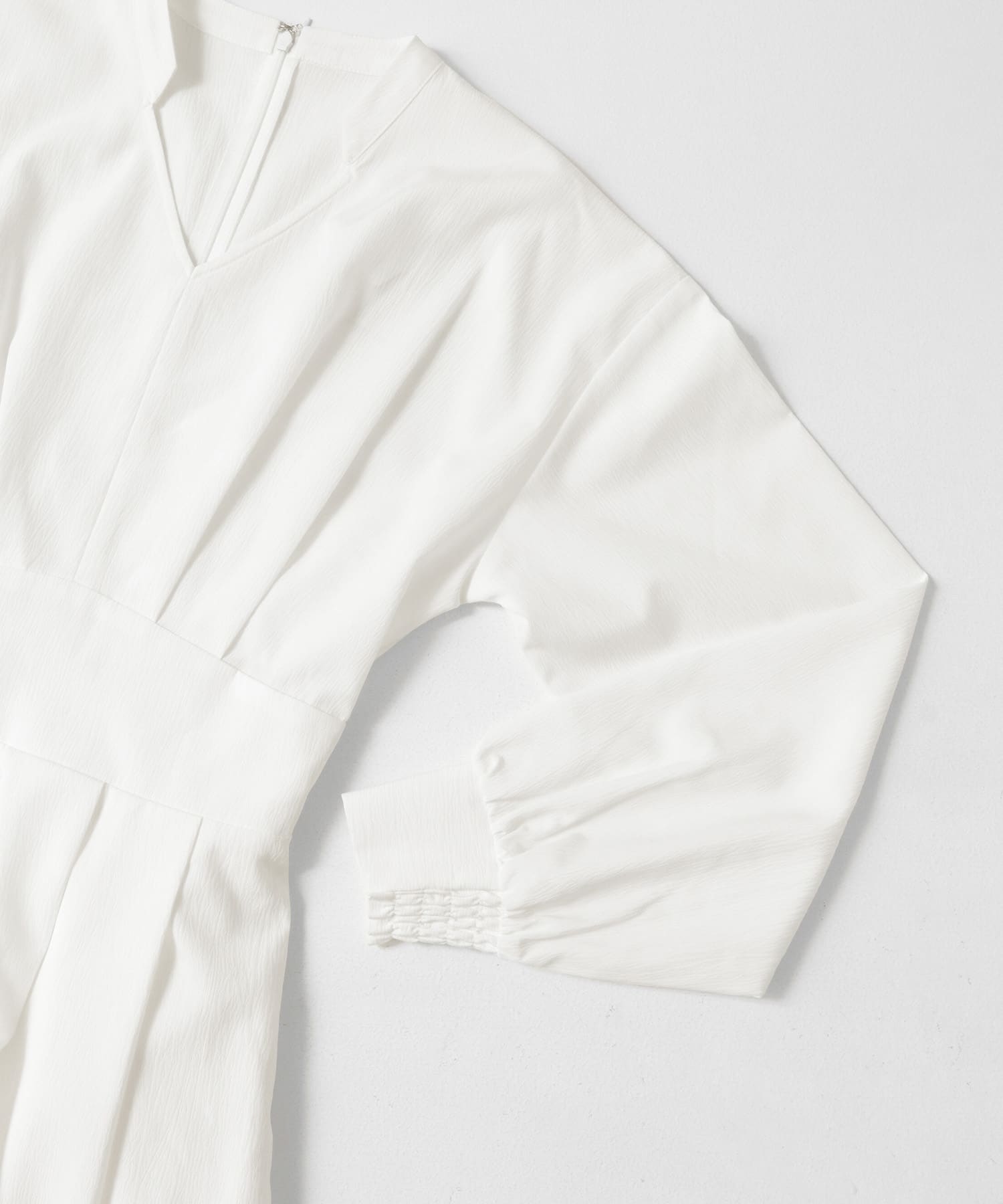 スキッパーバルーンワンピース OFF WHITE COMPACT