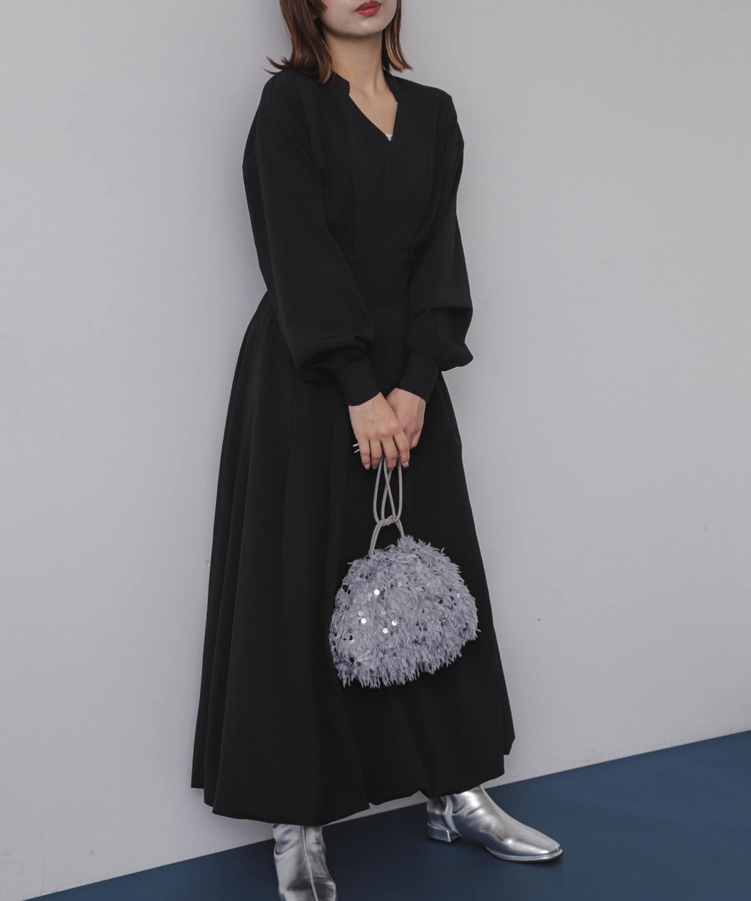 身長：158cm サイズ：one