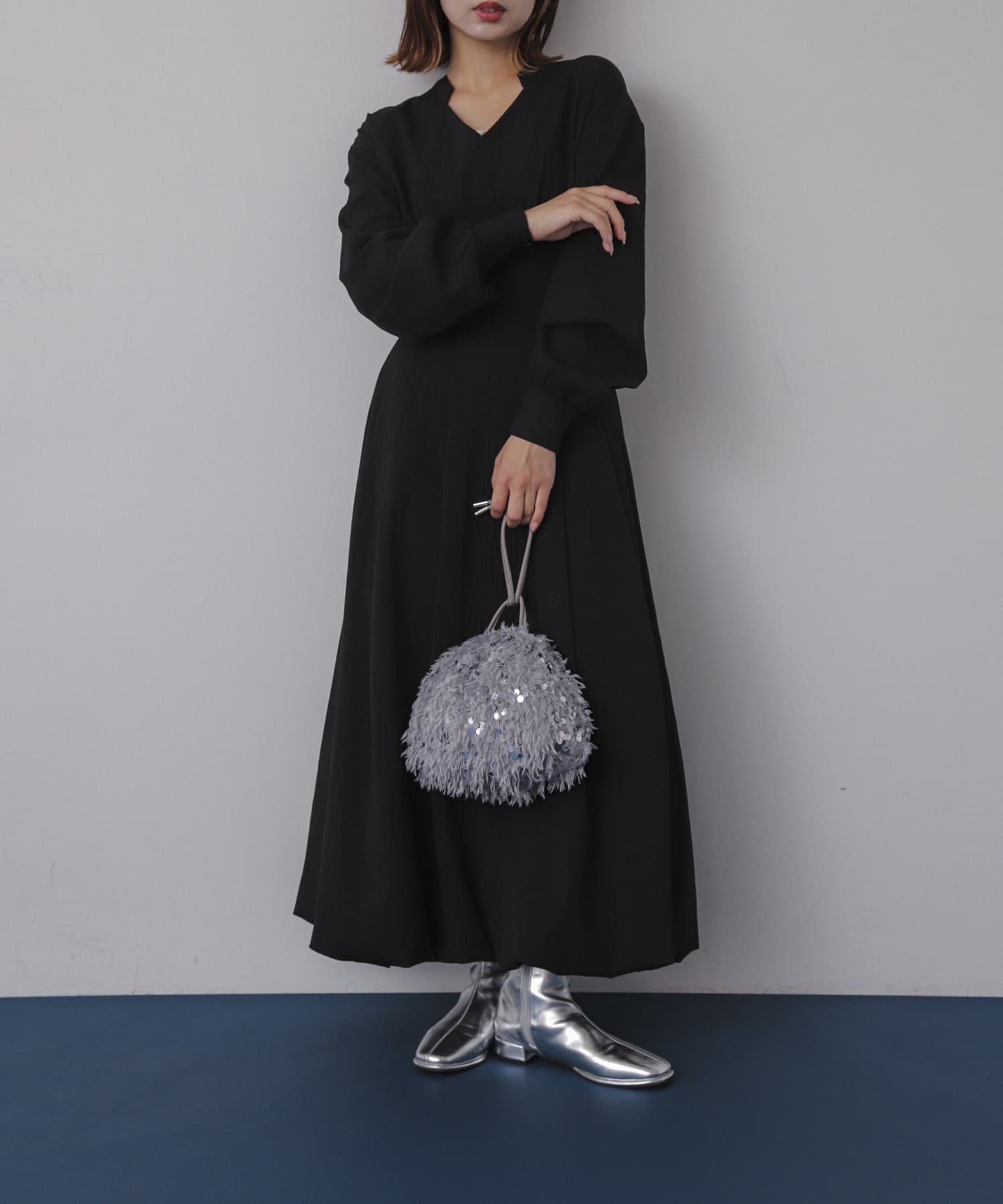 身長：158cm サイズ：one