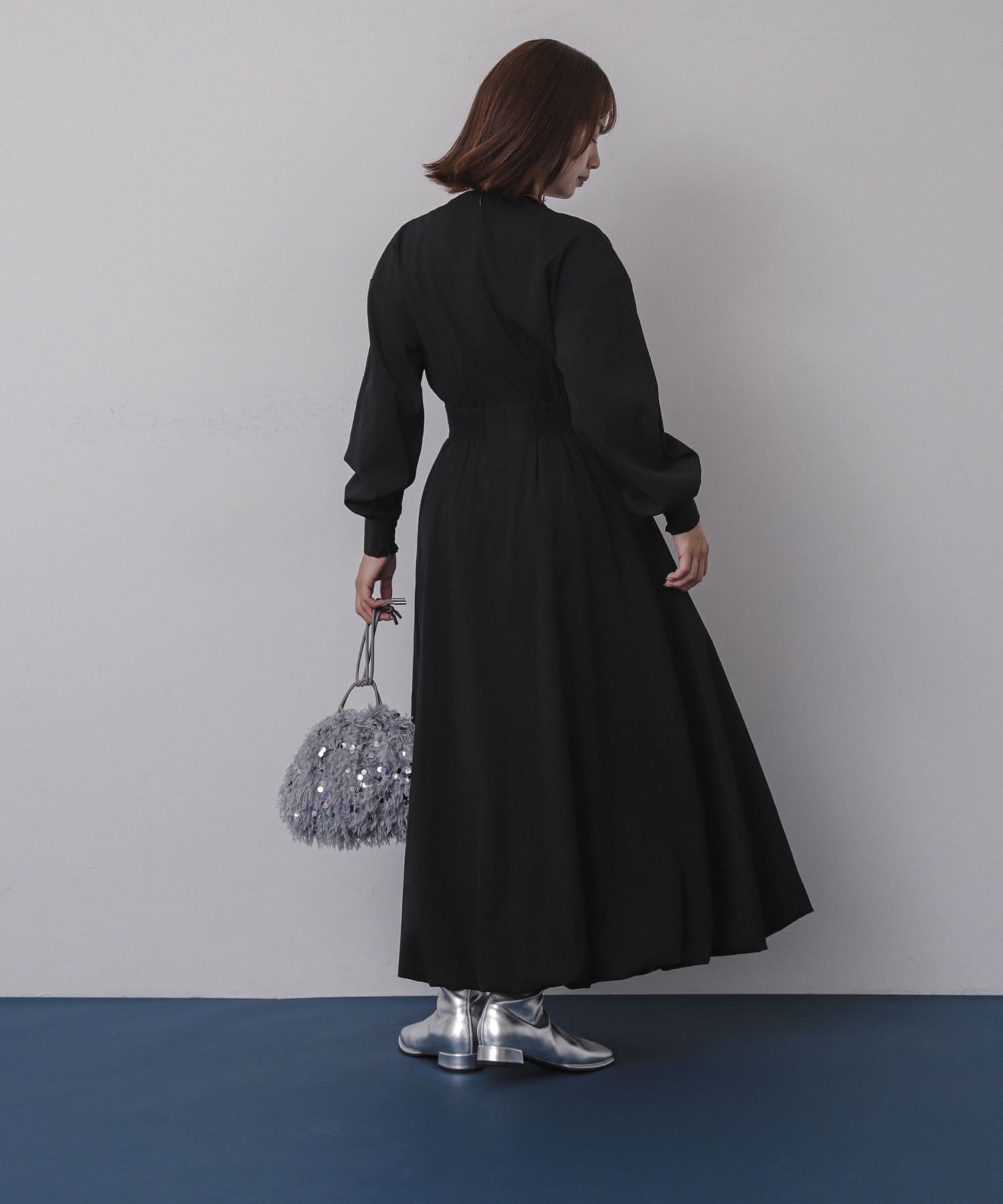 身長：158cm サイズ：one