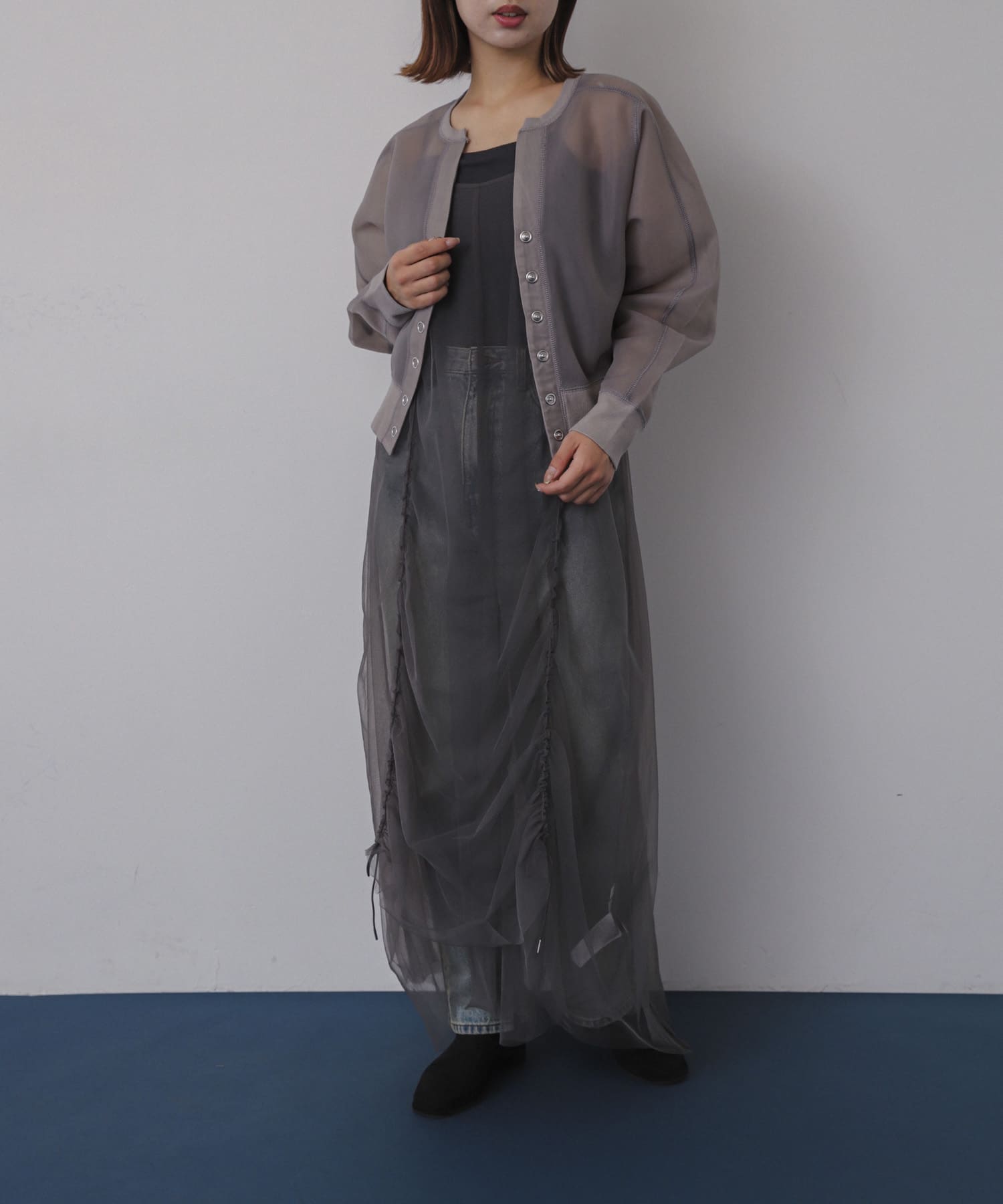 身長：158cm サイズ：one