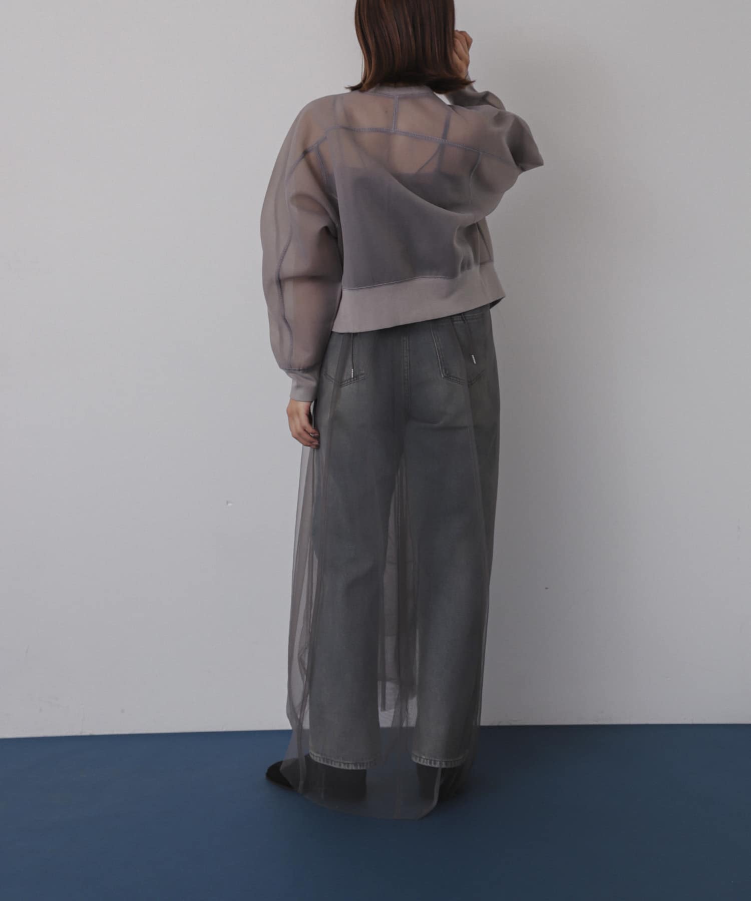 身長：158cm サイズ：one