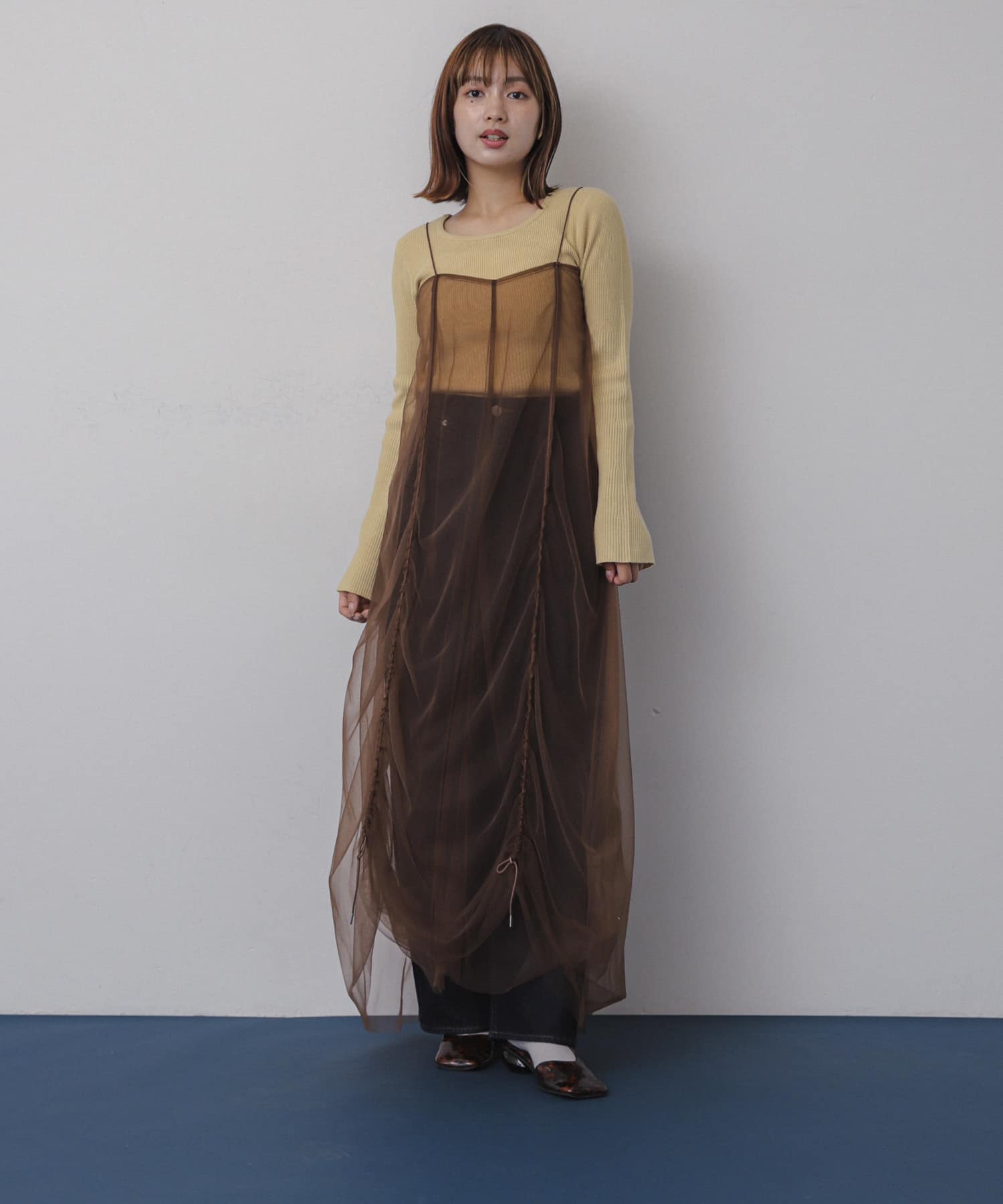 身長：158cm サイズ：one