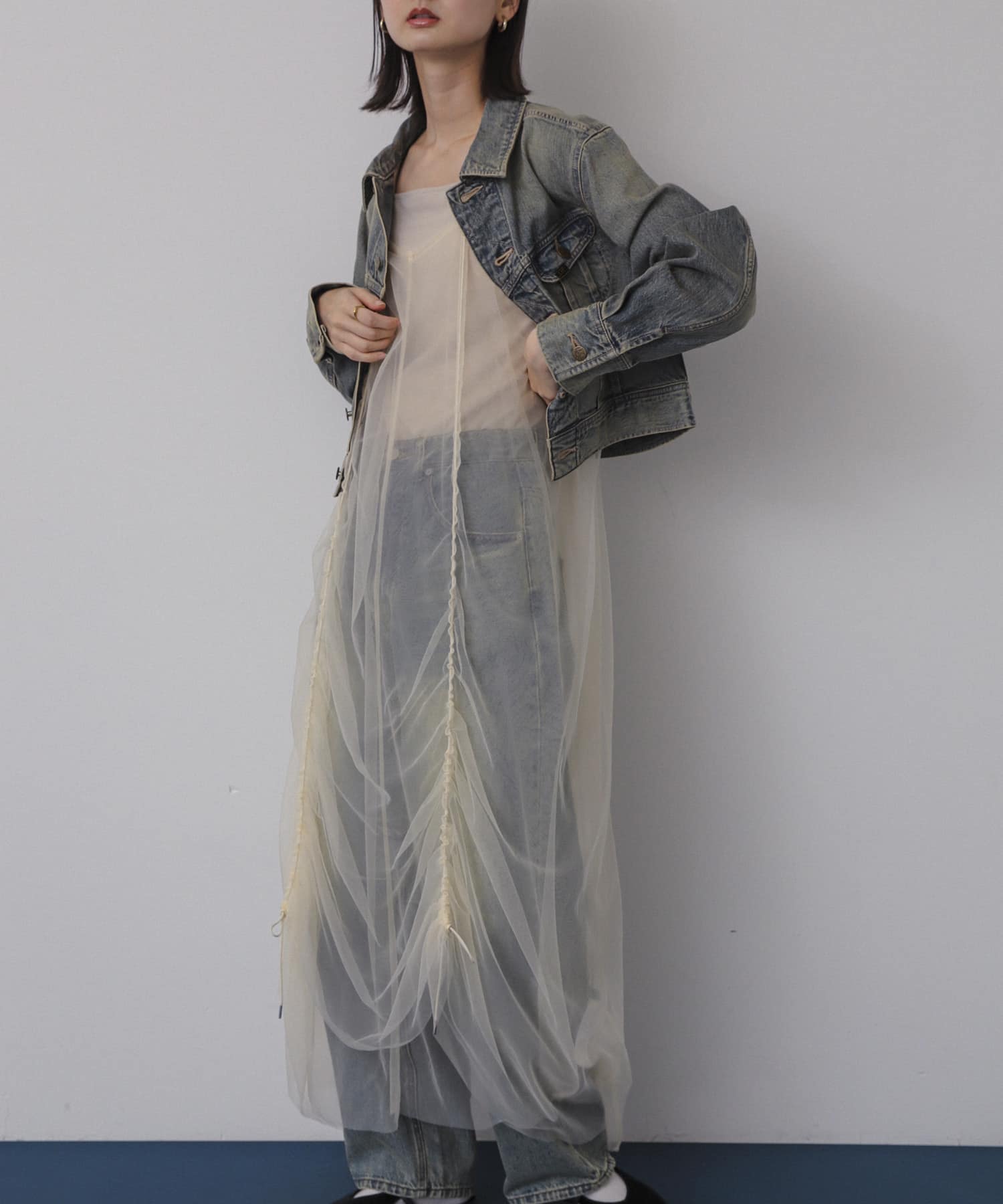 身長：169cm サイズ：one