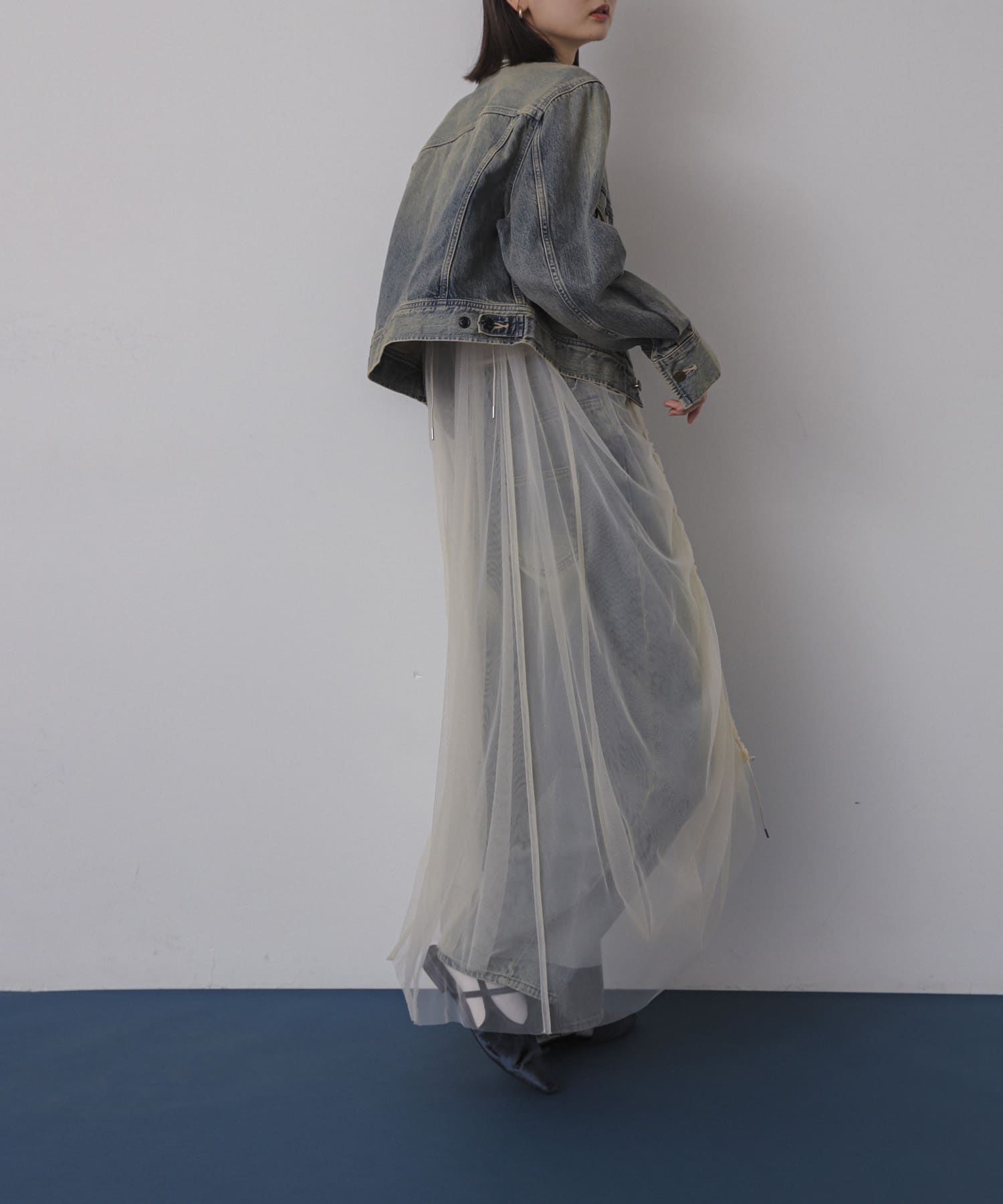 身長：169cm サイズ：one