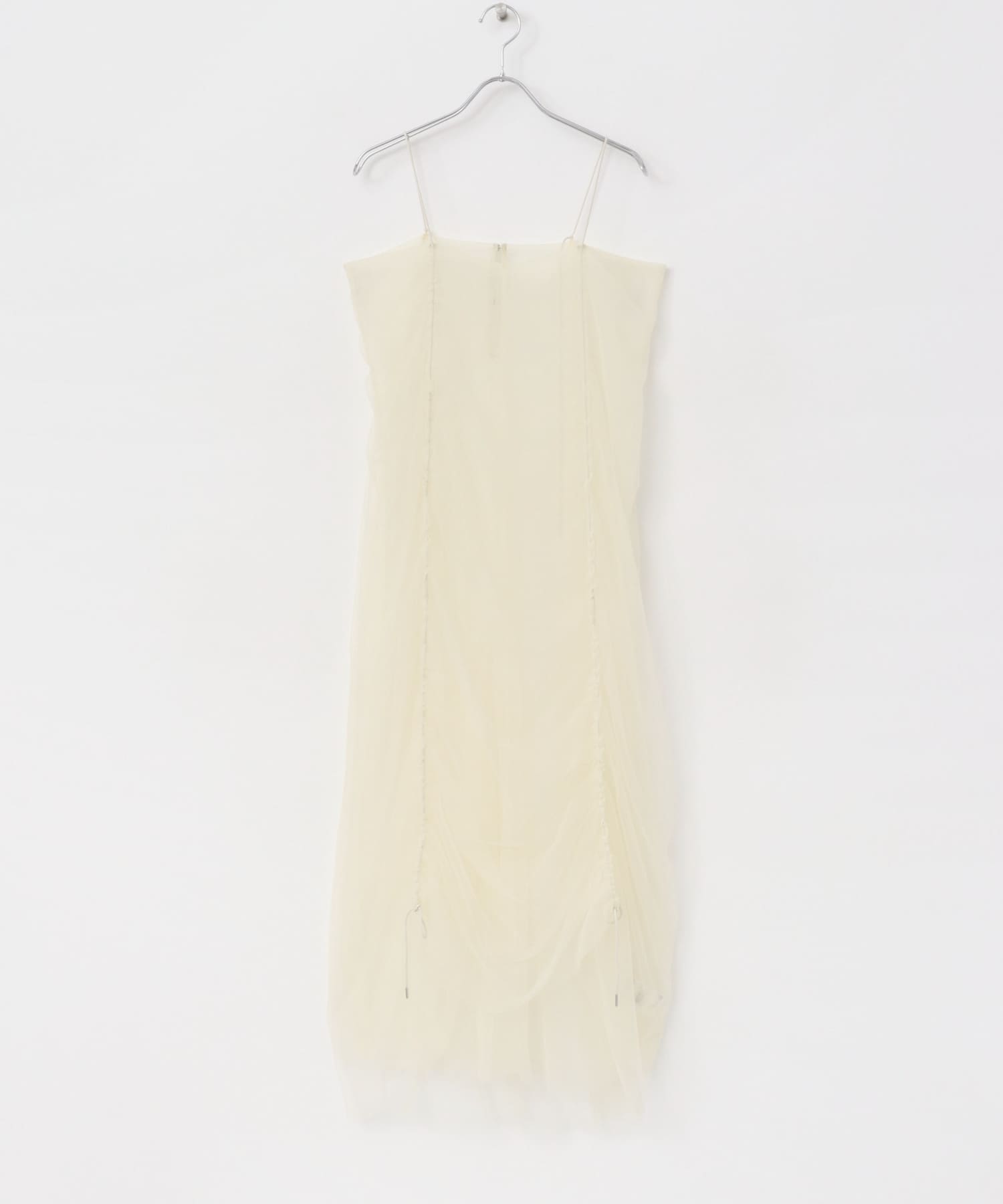 チュールレイヤードキャミワンピース IVORY one