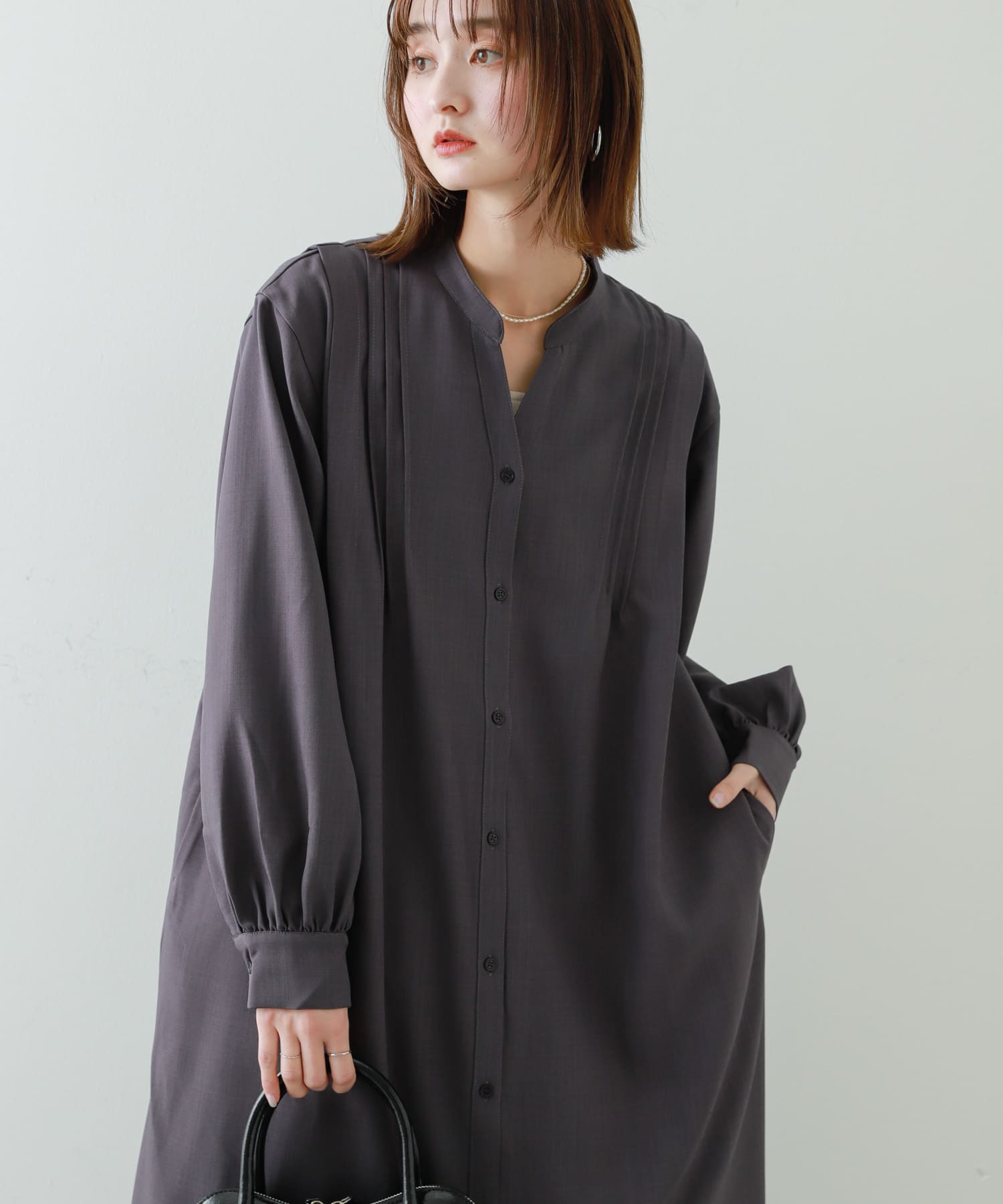 身長：169cm サイズ：one