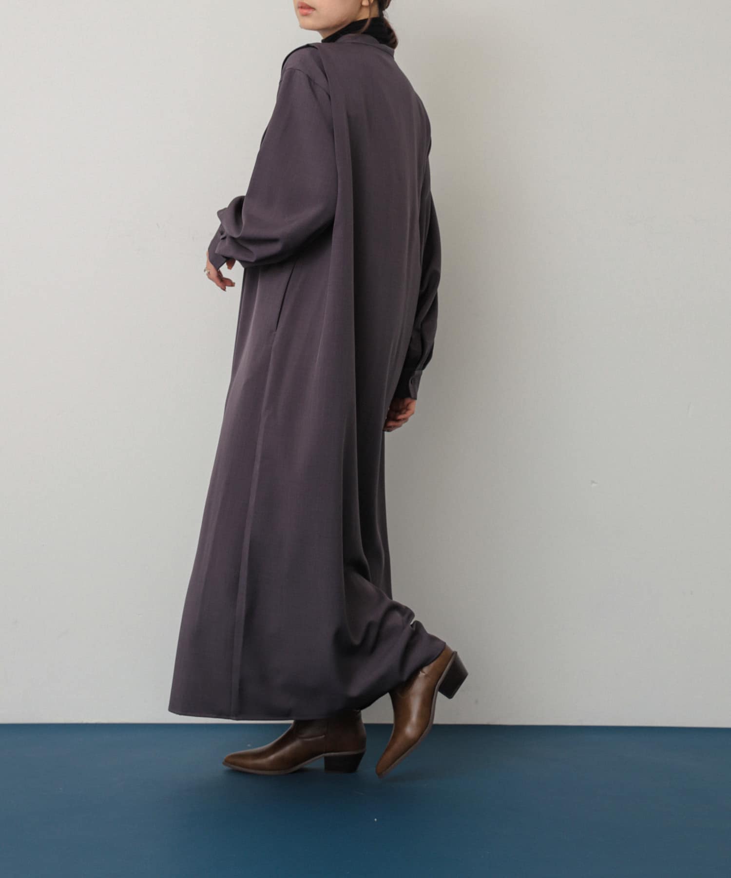 身長：158cm サイズ：one