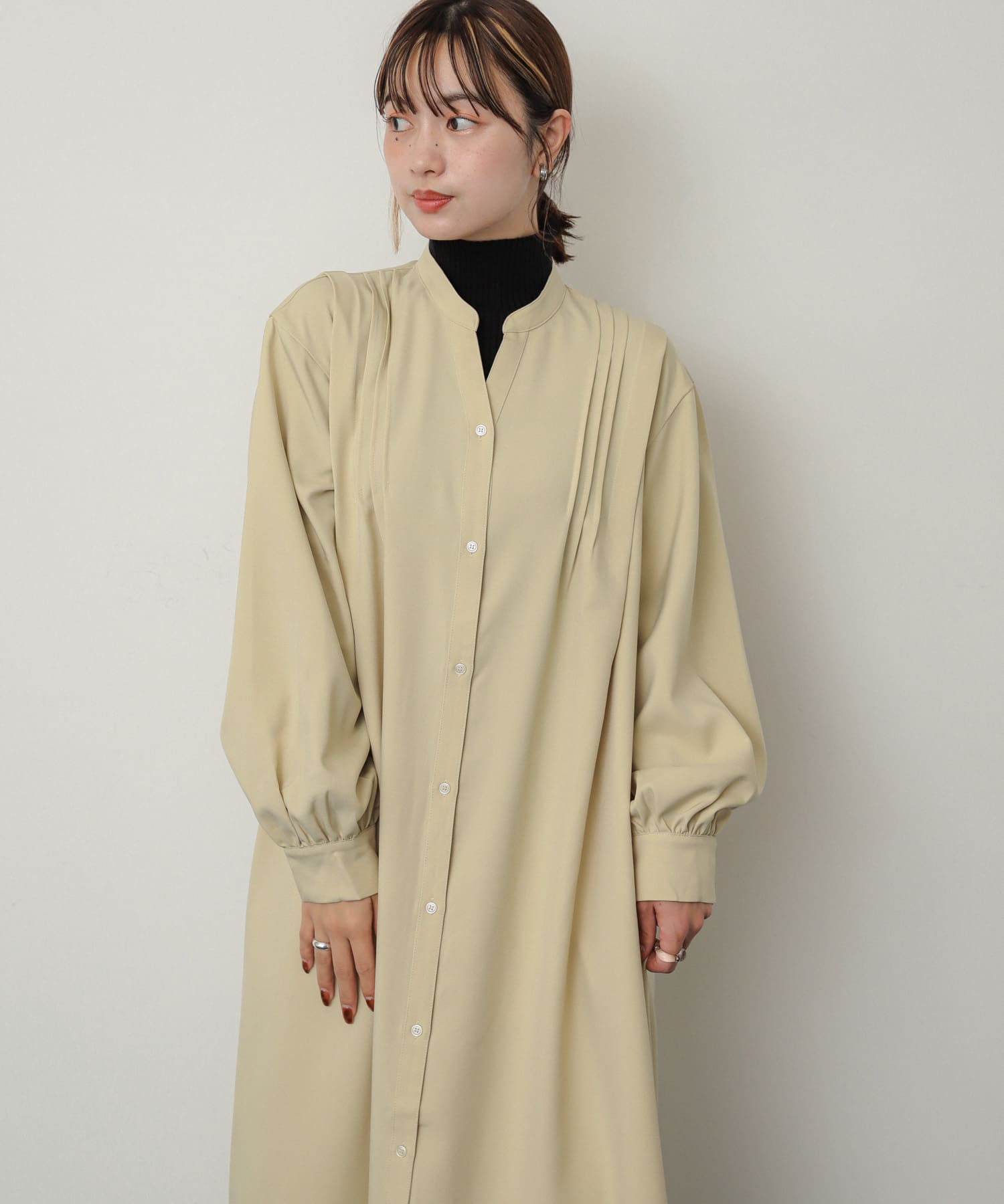 身長：158cm サイズ：one