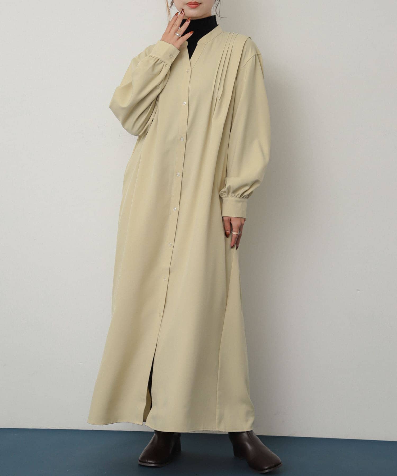 身長：158cm サイズ：one