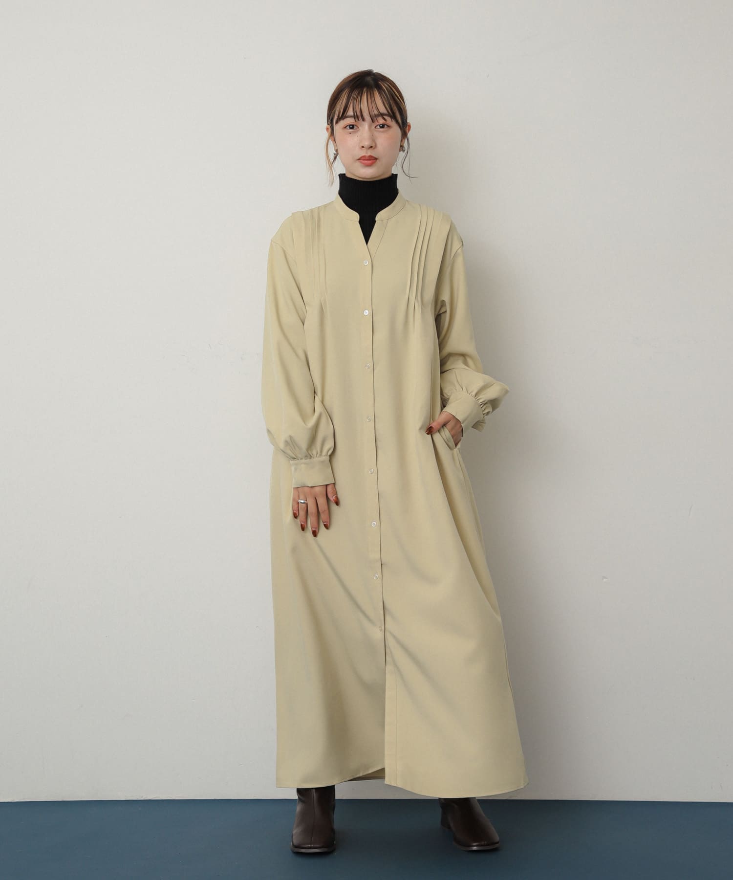 身長：158cm サイズ：one