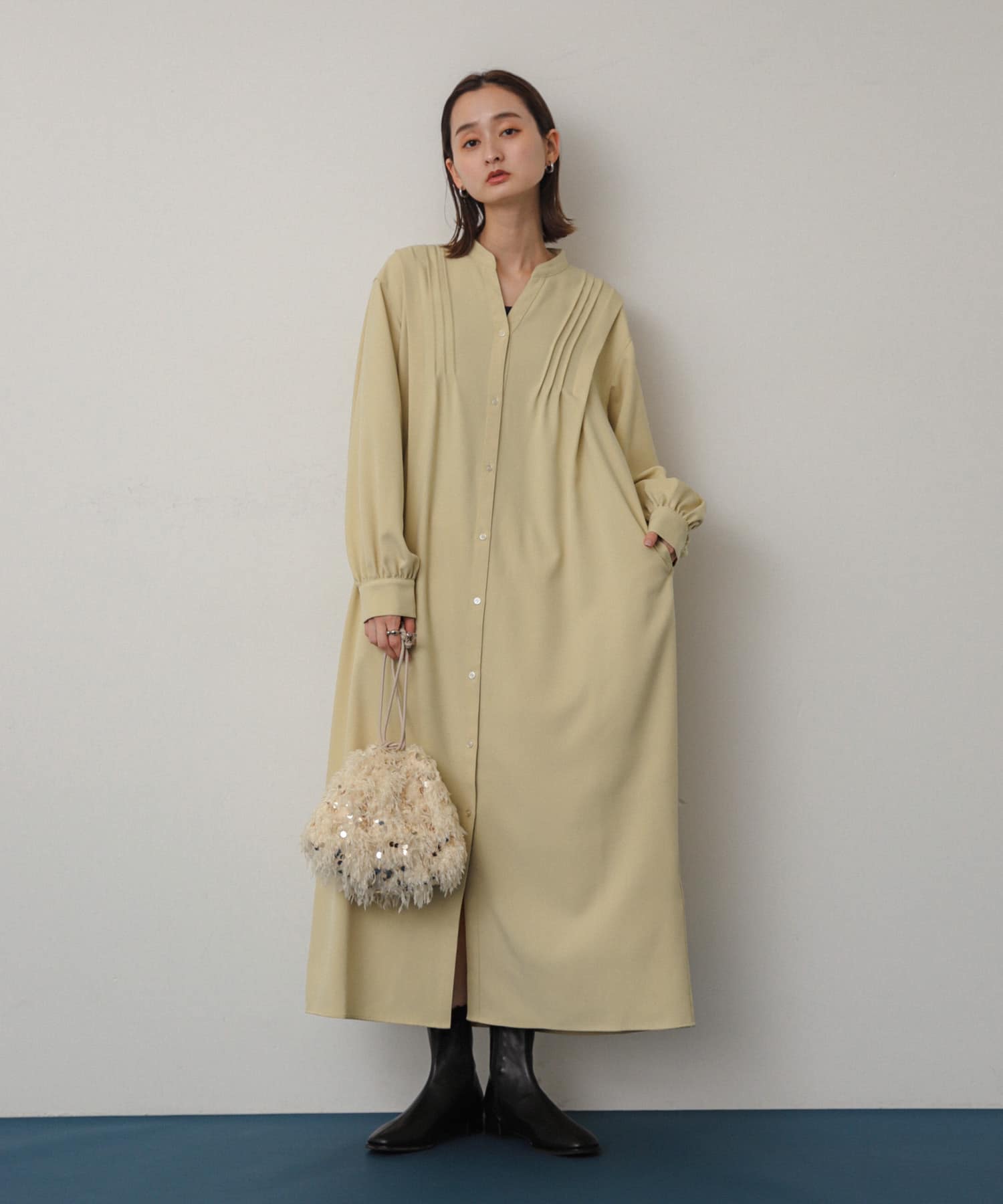 身長：169cm サイズ：one