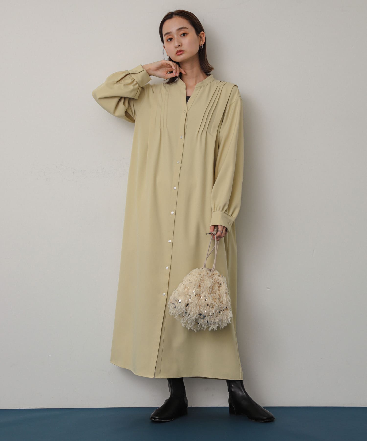 身長：169cm サイズ：one