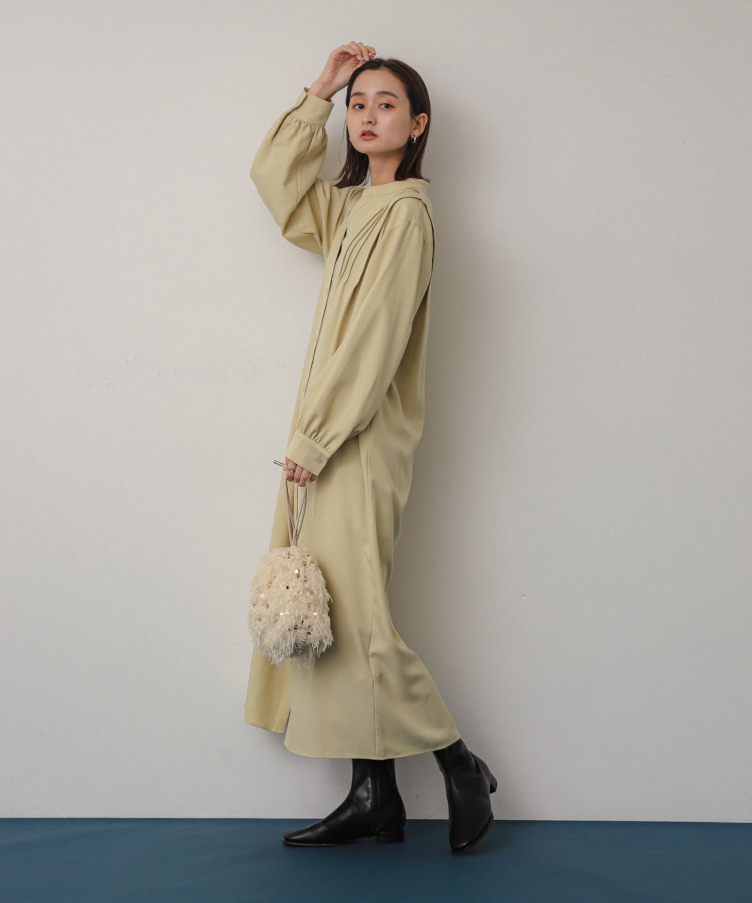 身長：169cm サイズ：one