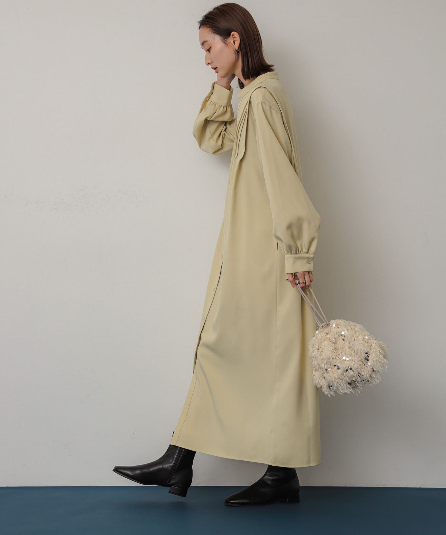 身長：169cm サイズ：one