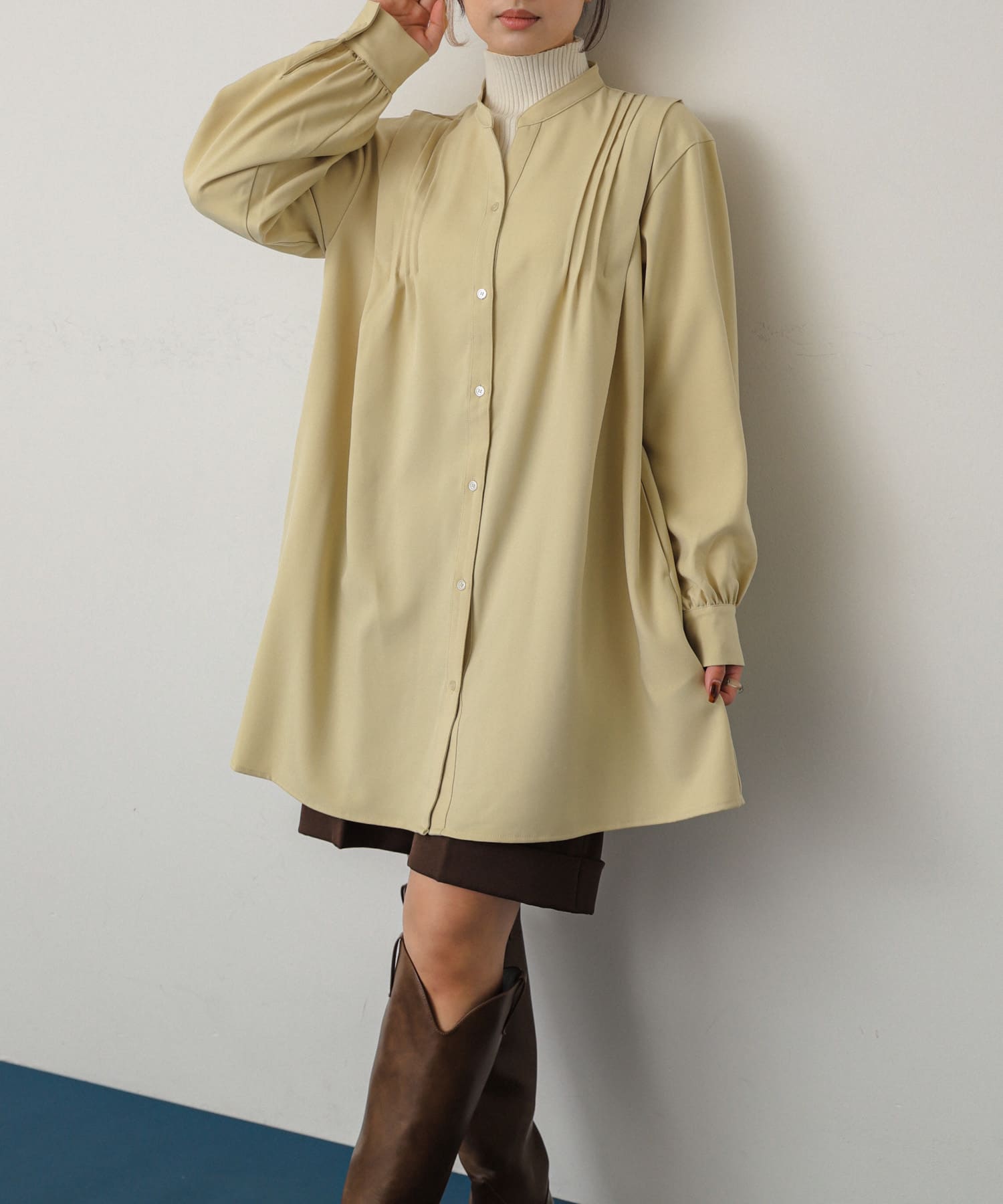 身長：158cm サイズ：Short