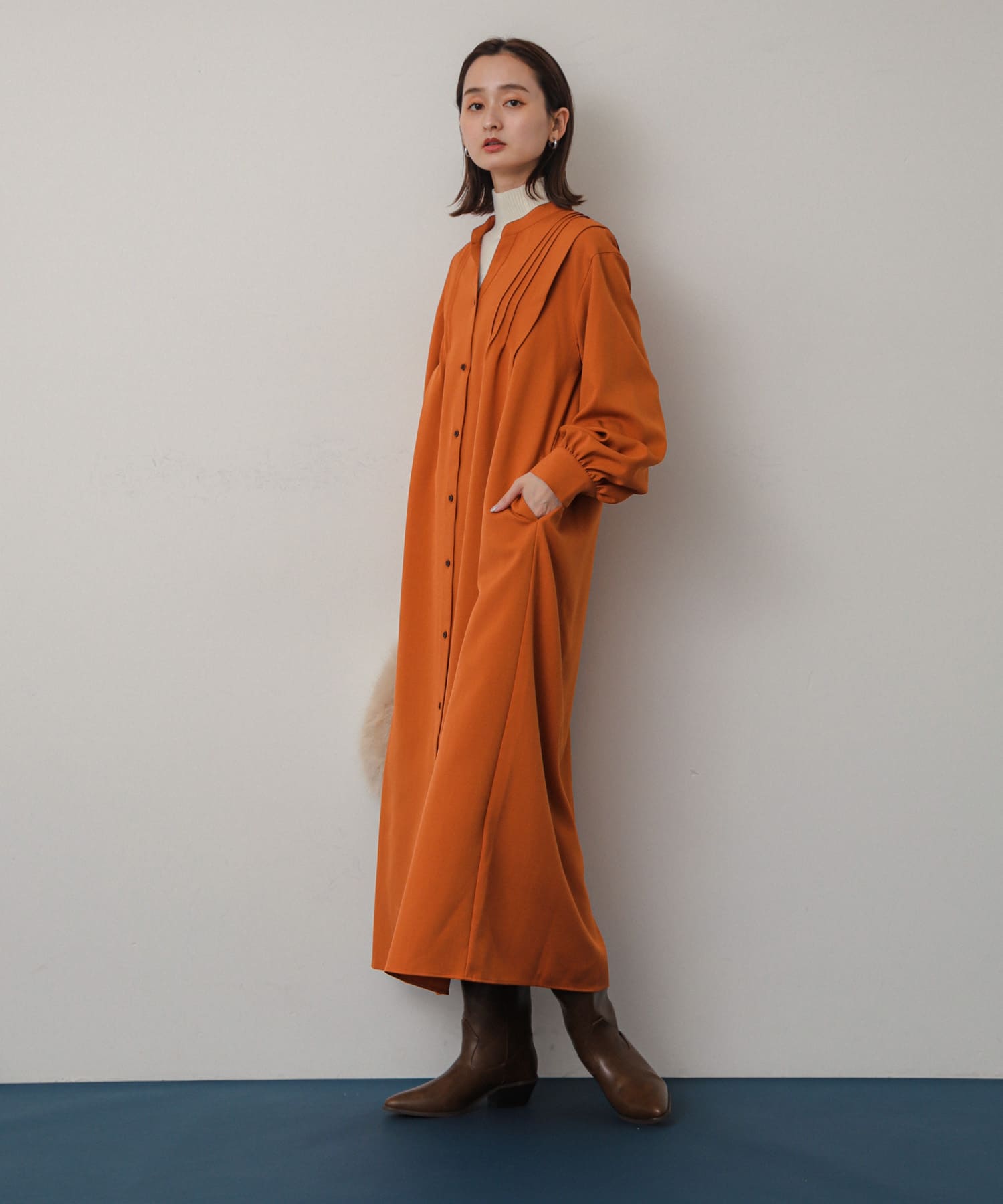 身長：169cm サイズ：one