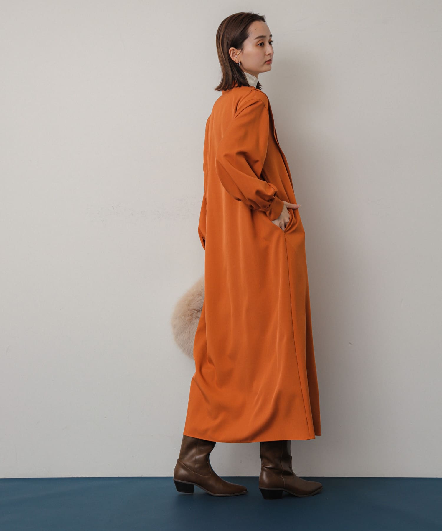 身長：169cm サイズ：one