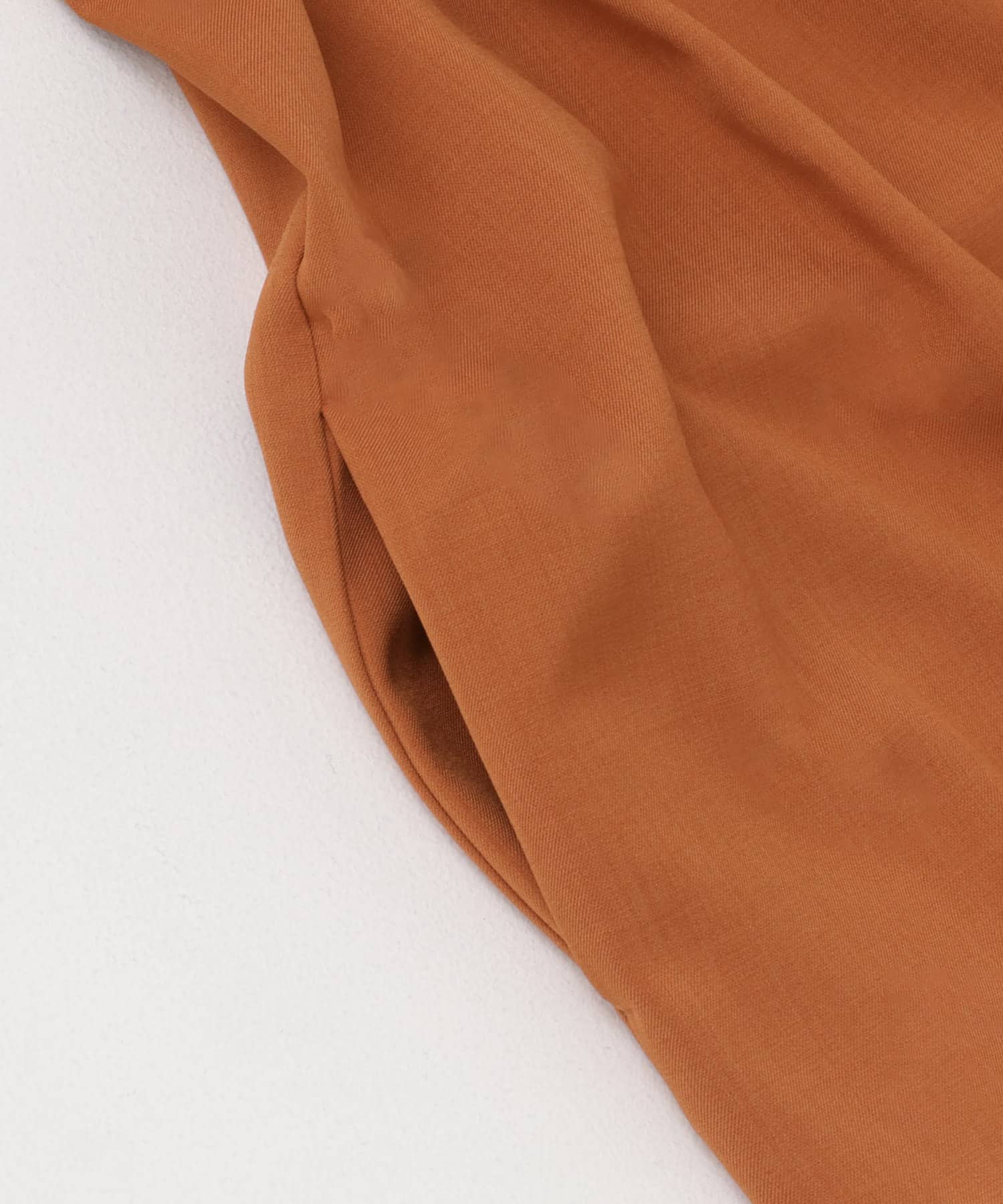 『Shortサイズあり』タックシャツワンピース ORANGE Short