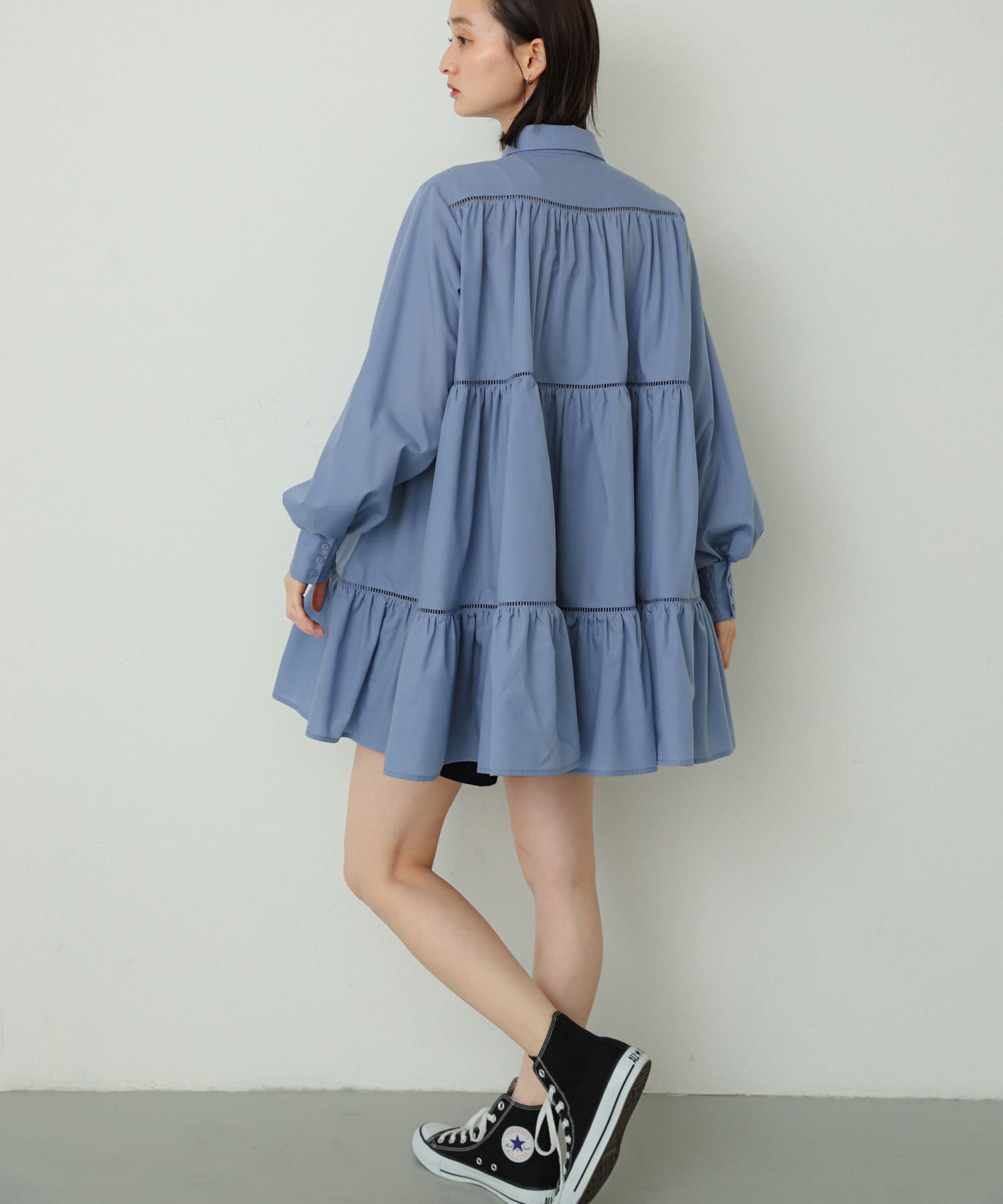 身長：169cm サイズ：one