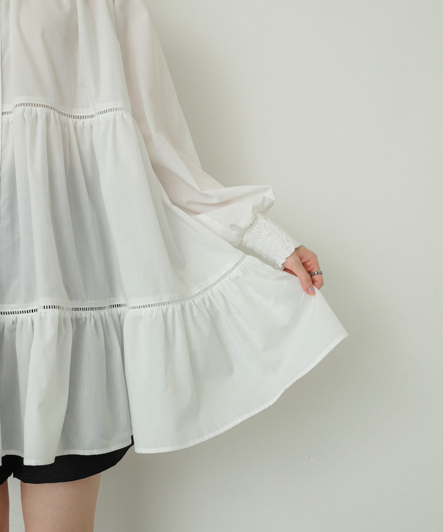 身長：169cm サイズ：one