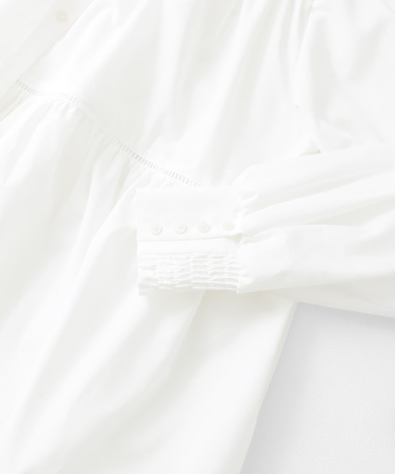 ティアードミディワンピース OFF WHITE COMPACT