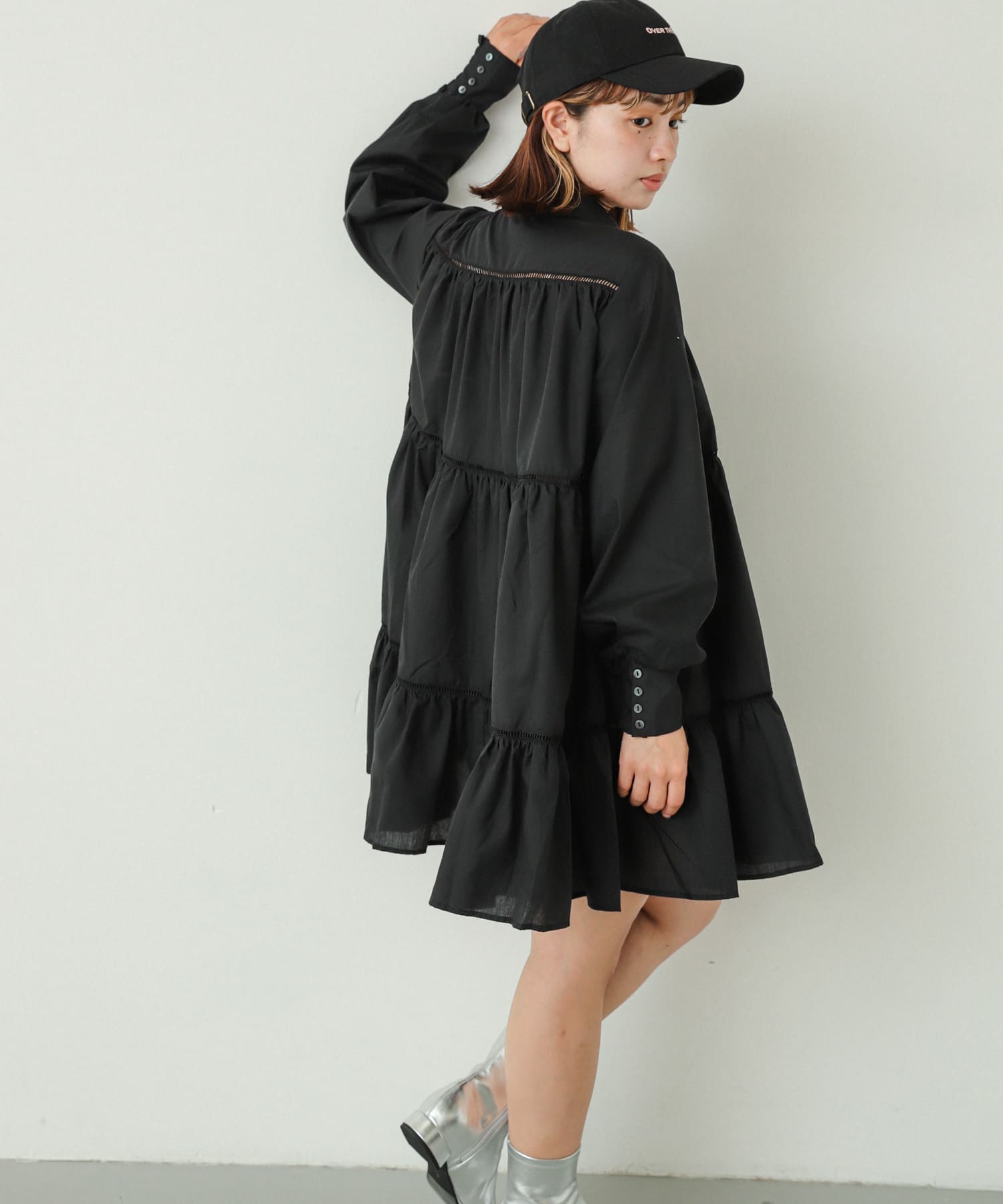 身長：158cm サイズ：one