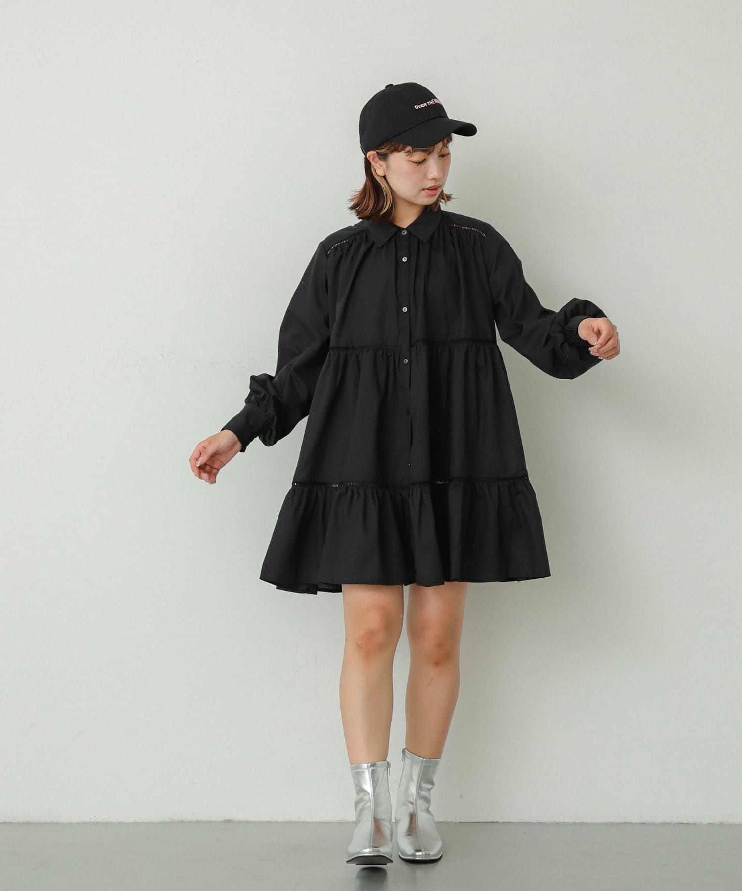 身長：158cm サイズ：one