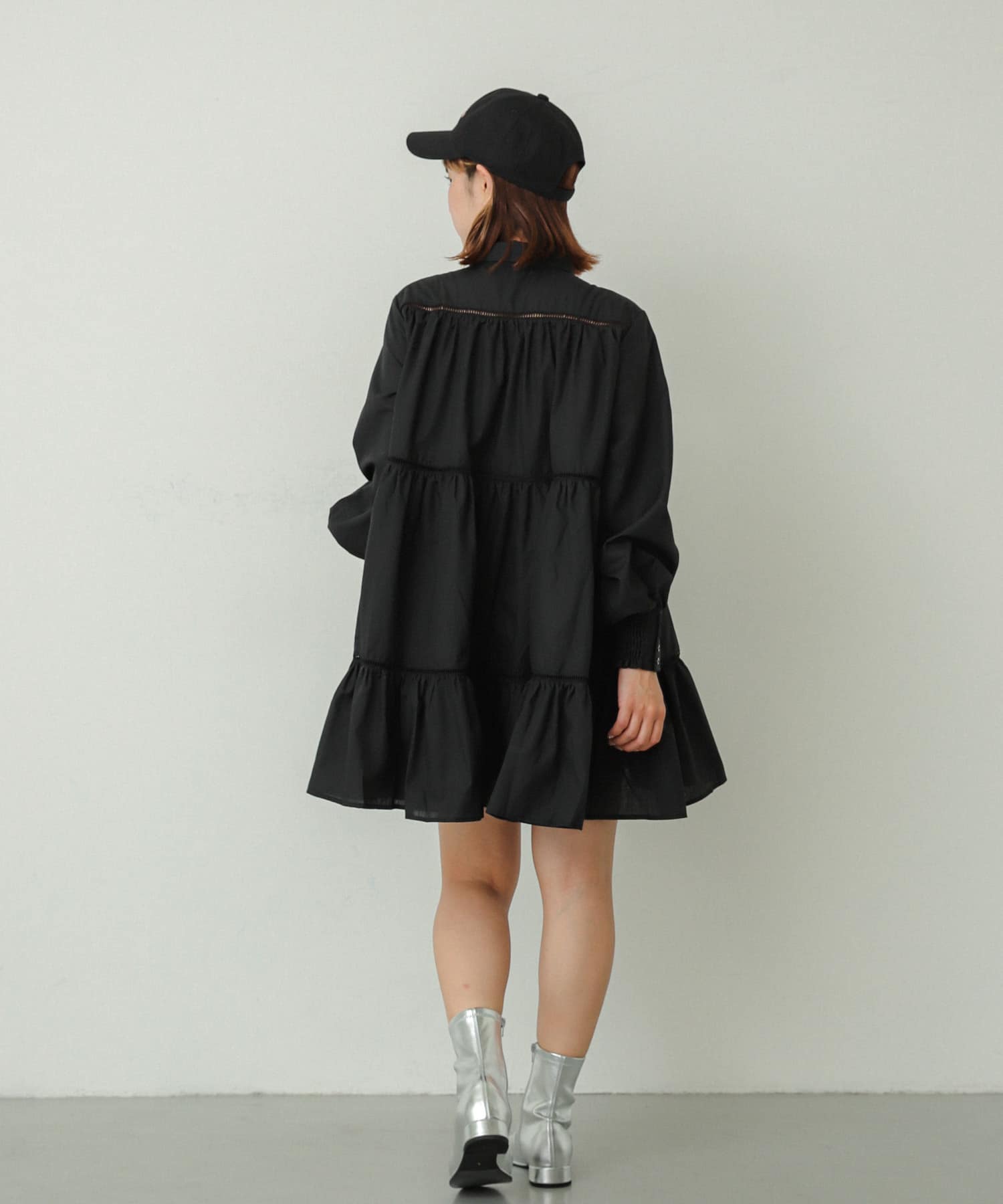 身長：158cm サイズ：one