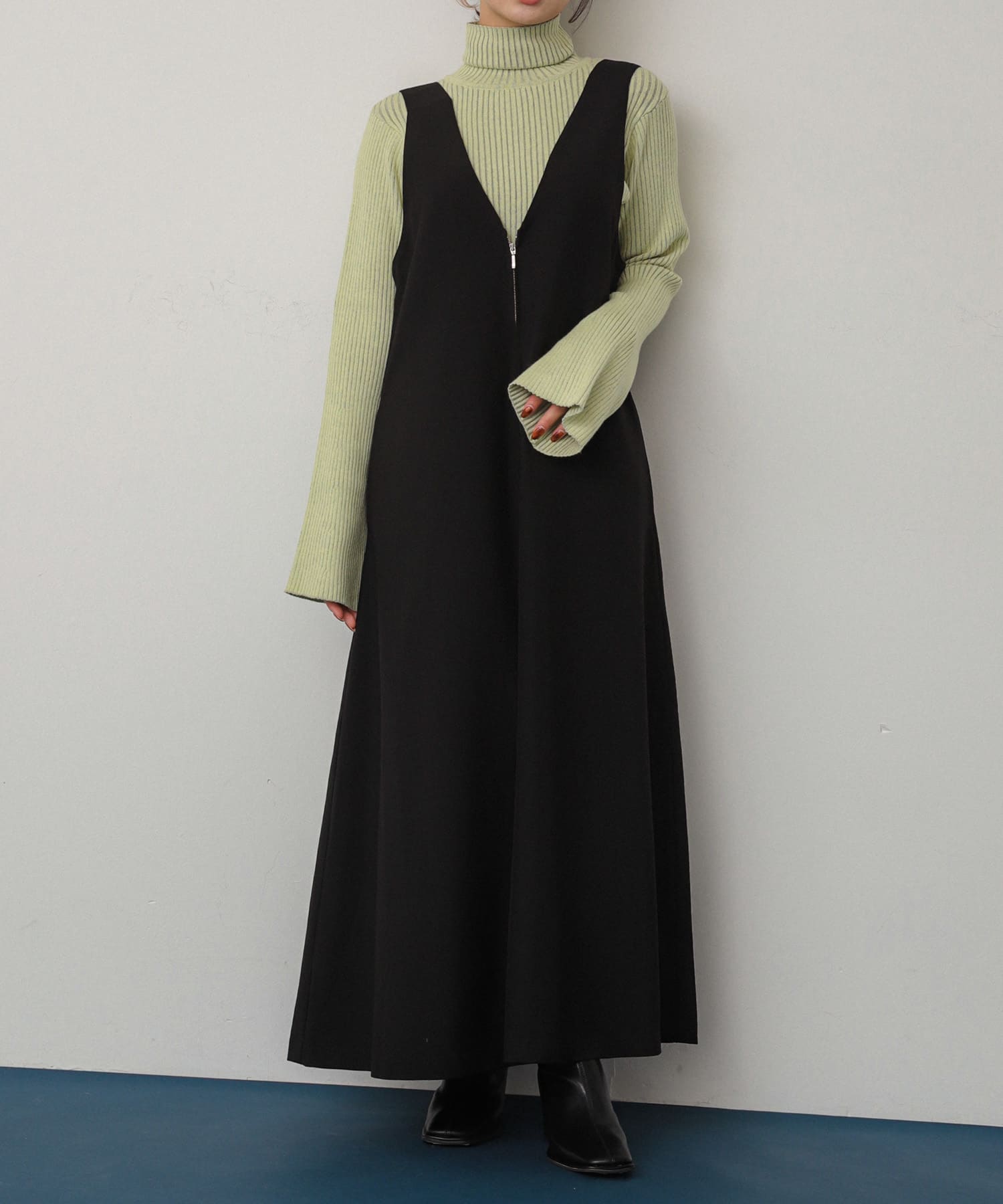 身長：158cm サイズ：one