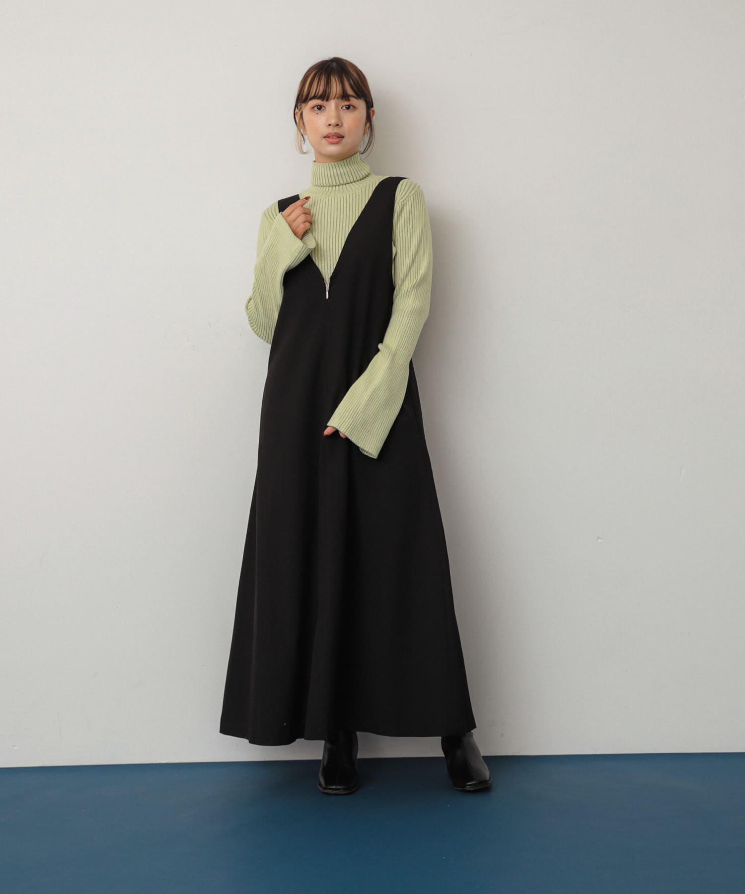 身長：158cm サイズ：one