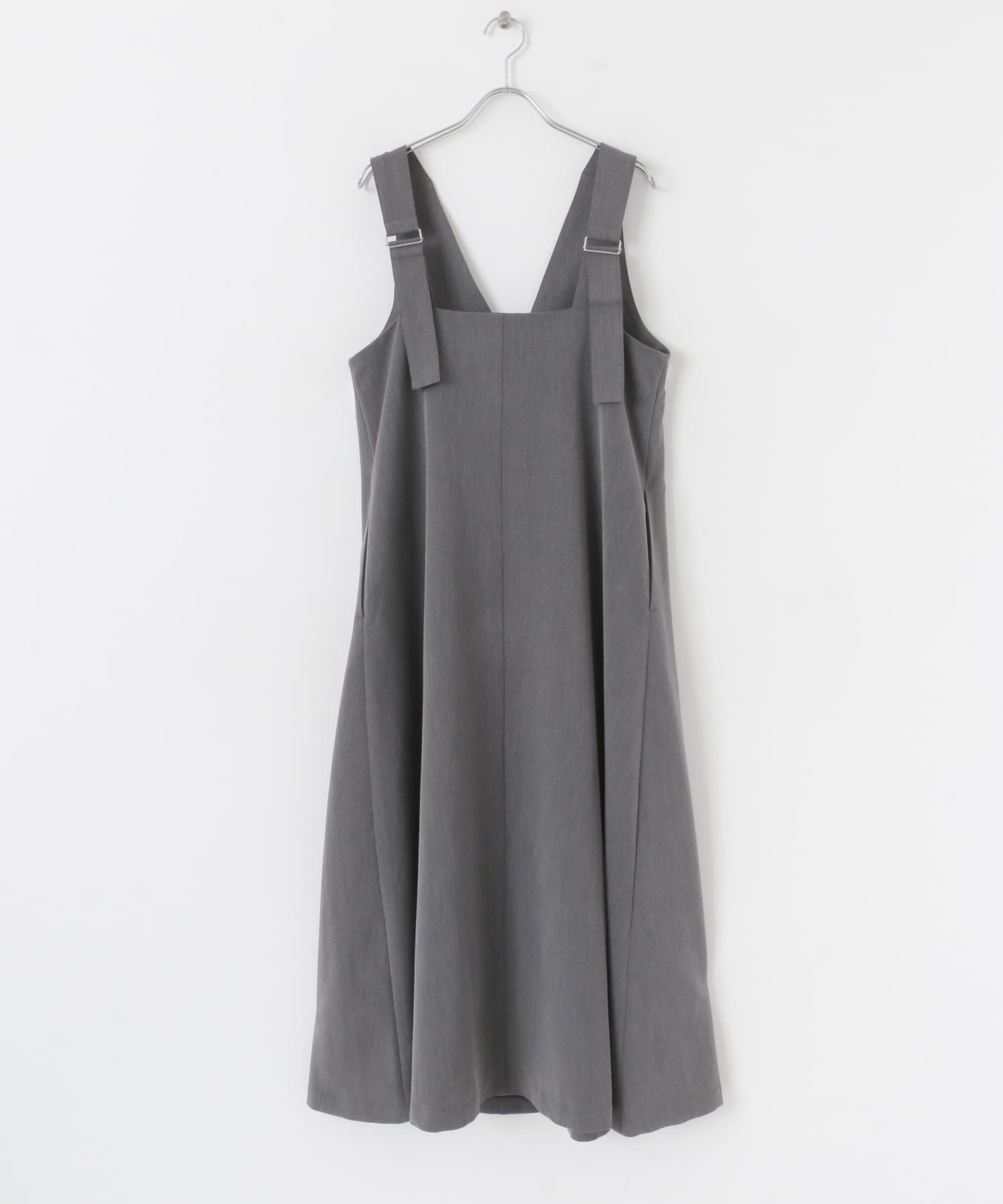 2WAYジャンパースカート GRAY COMPACT