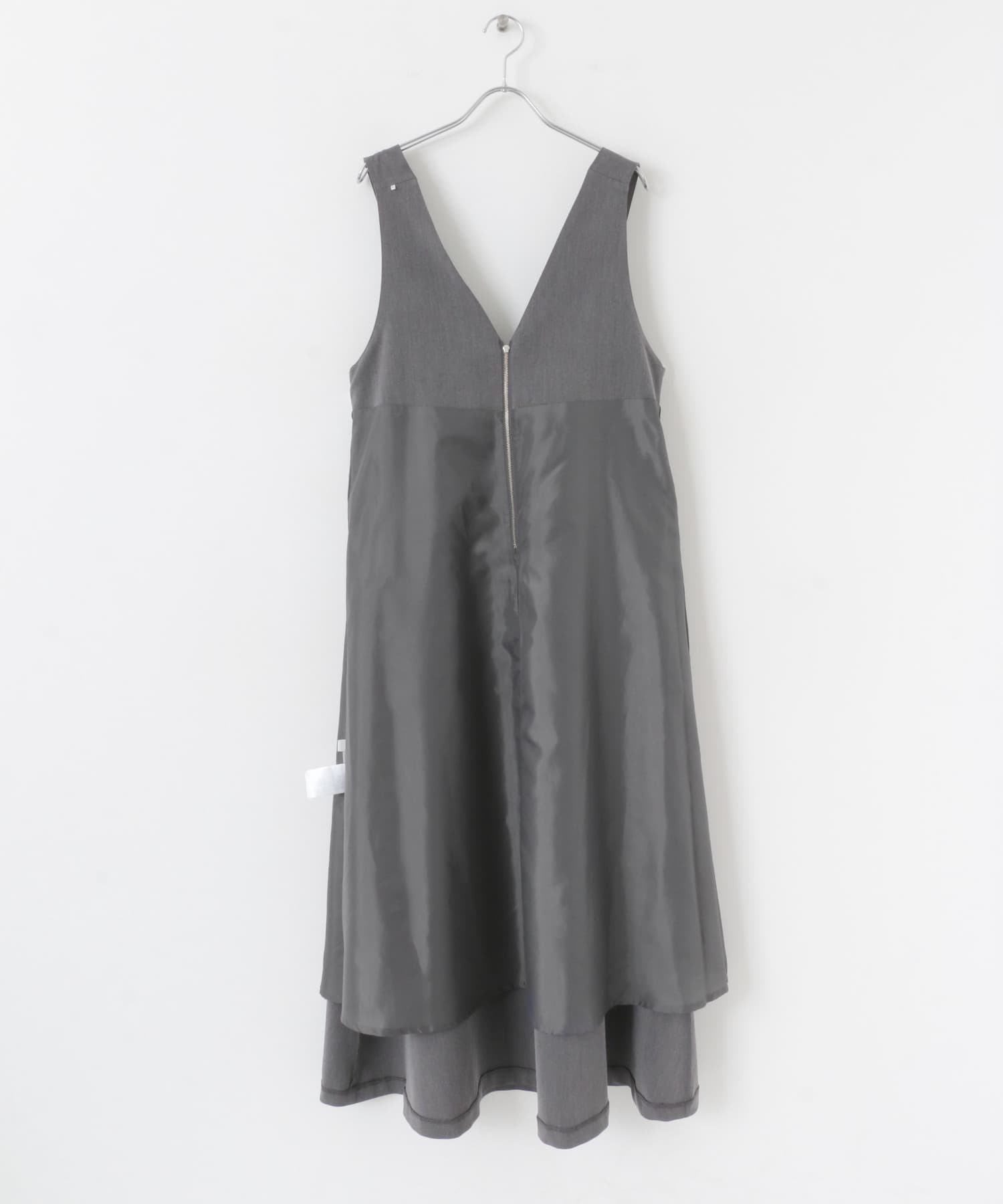 2WAYジャンパースカート GRAY COMPACT