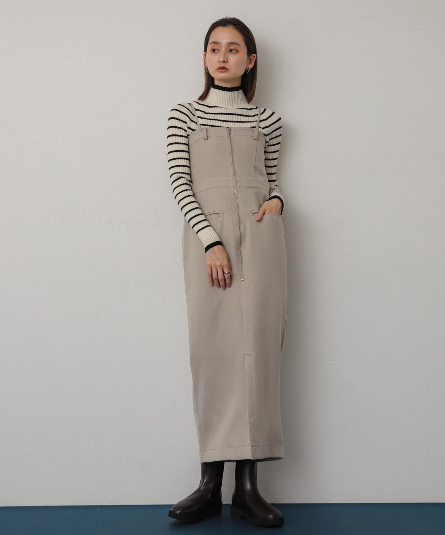 身長：169cm サイズ：one