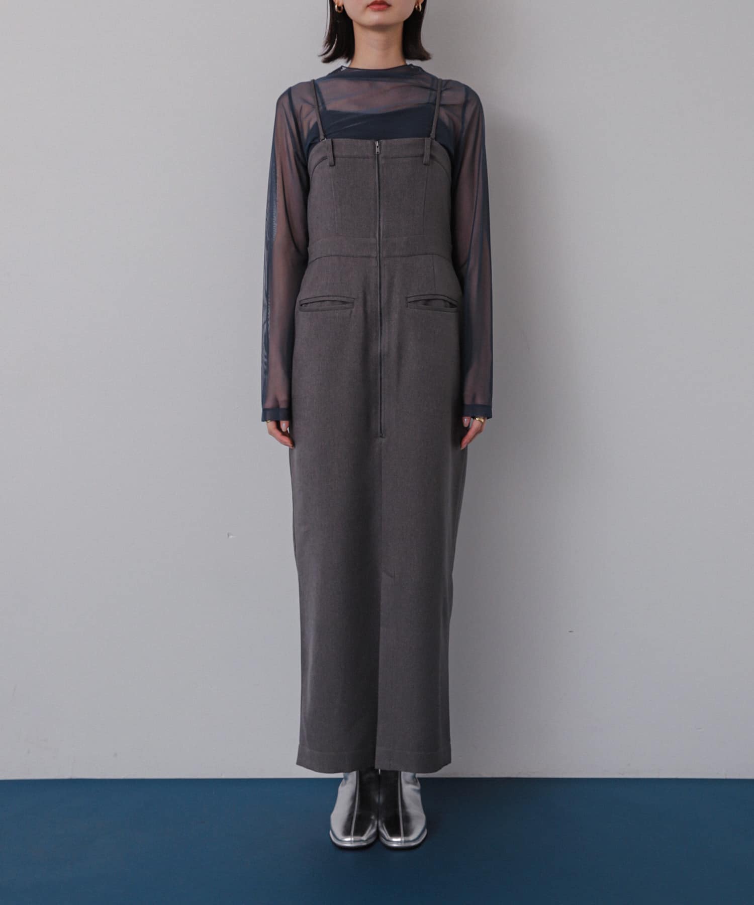 身長：169cm サイズ：one
