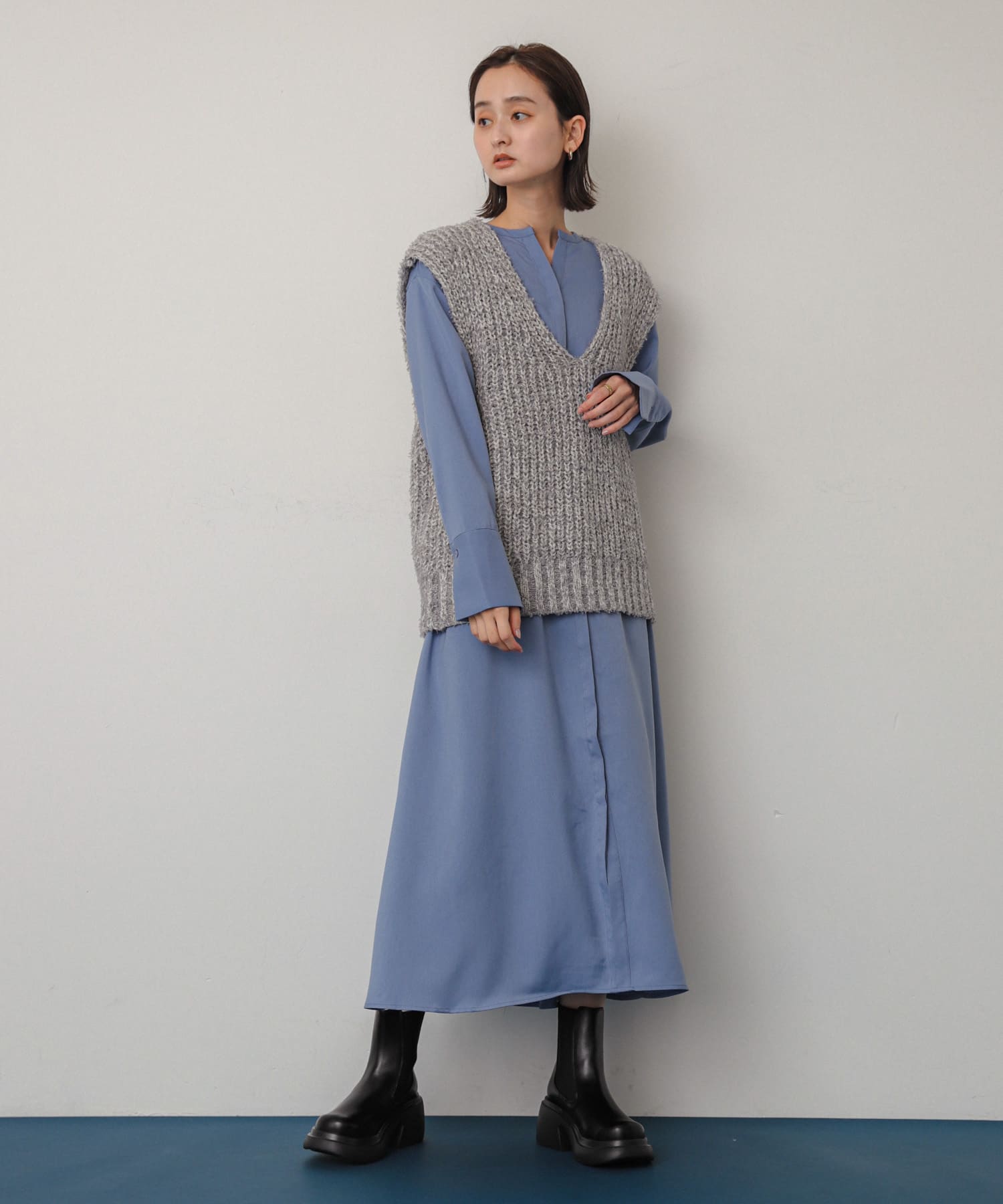 身長：169cm サイズ：one