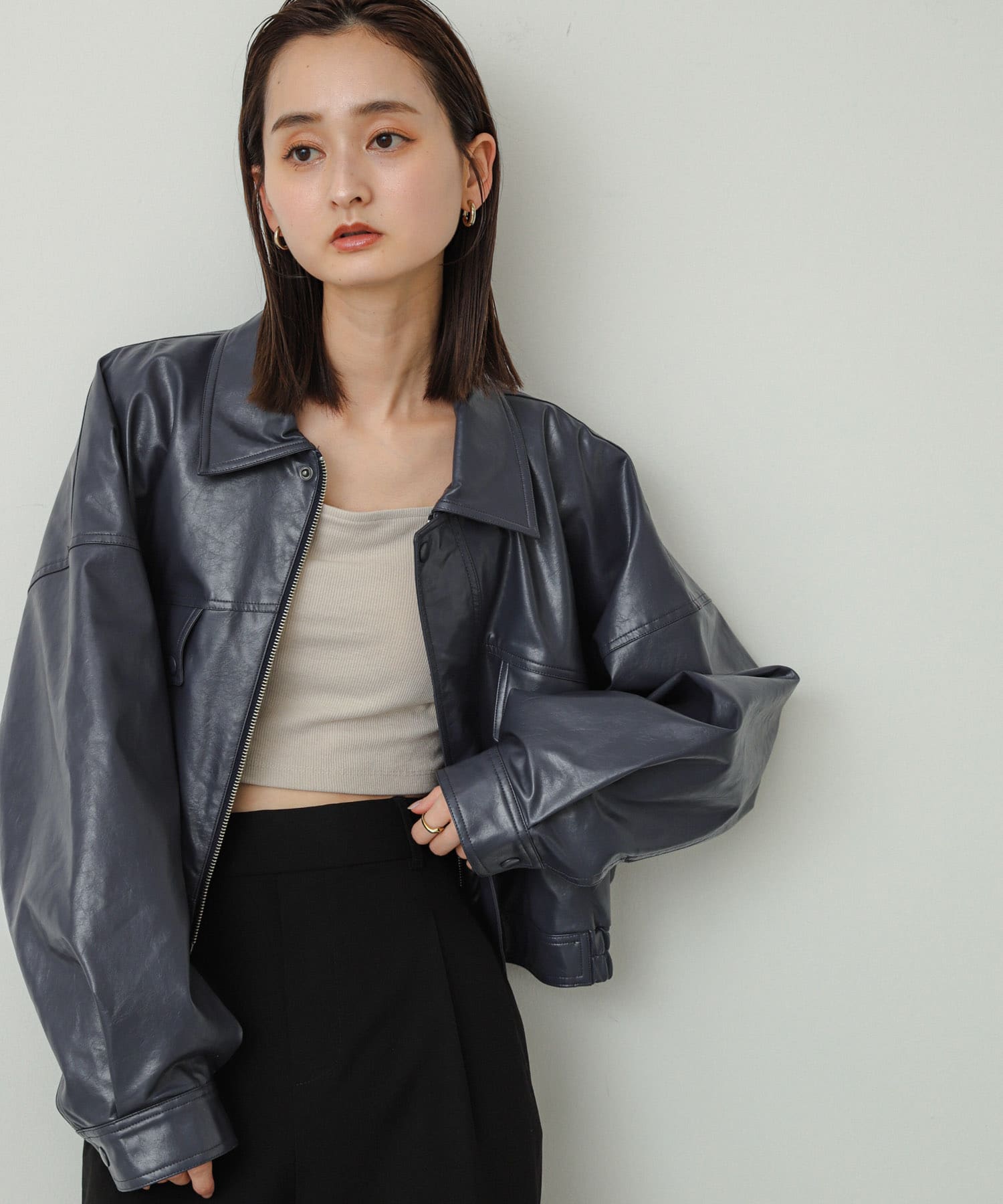身長：169cm サイズ：one