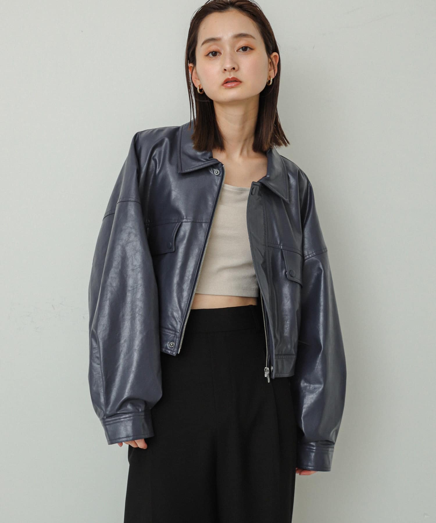 身長：169cm サイズ：one