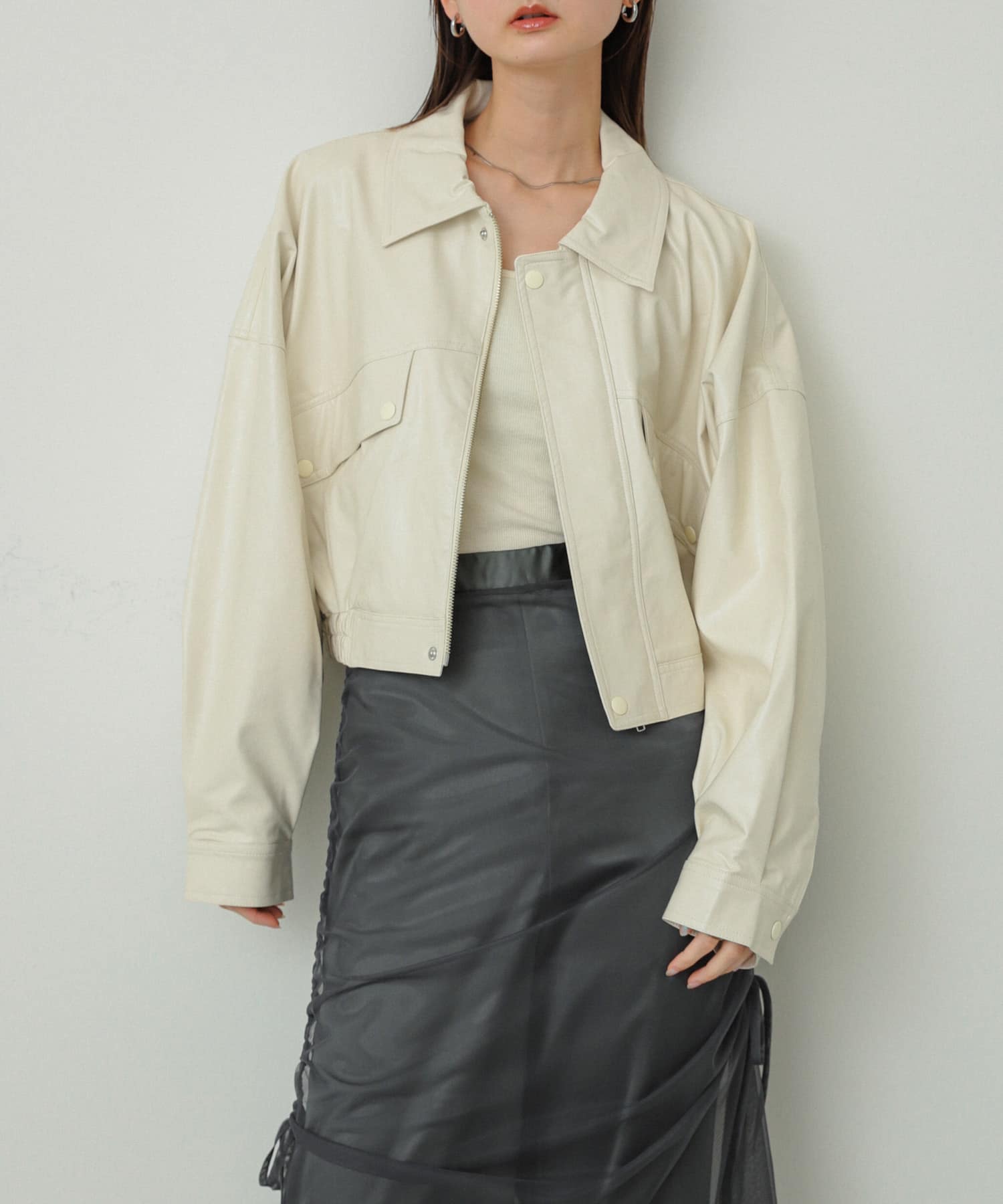 身長：169cm サイズ：one