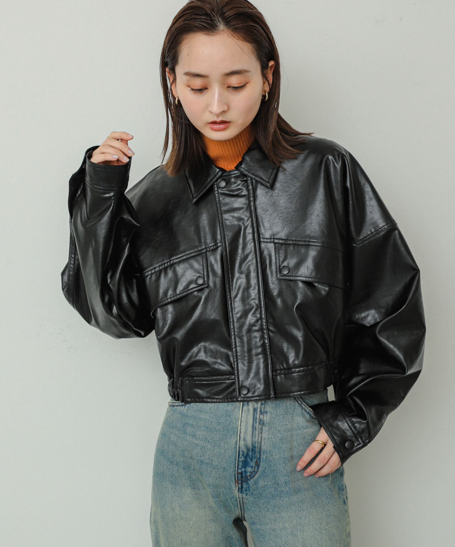 身長：169cm サイズ：one