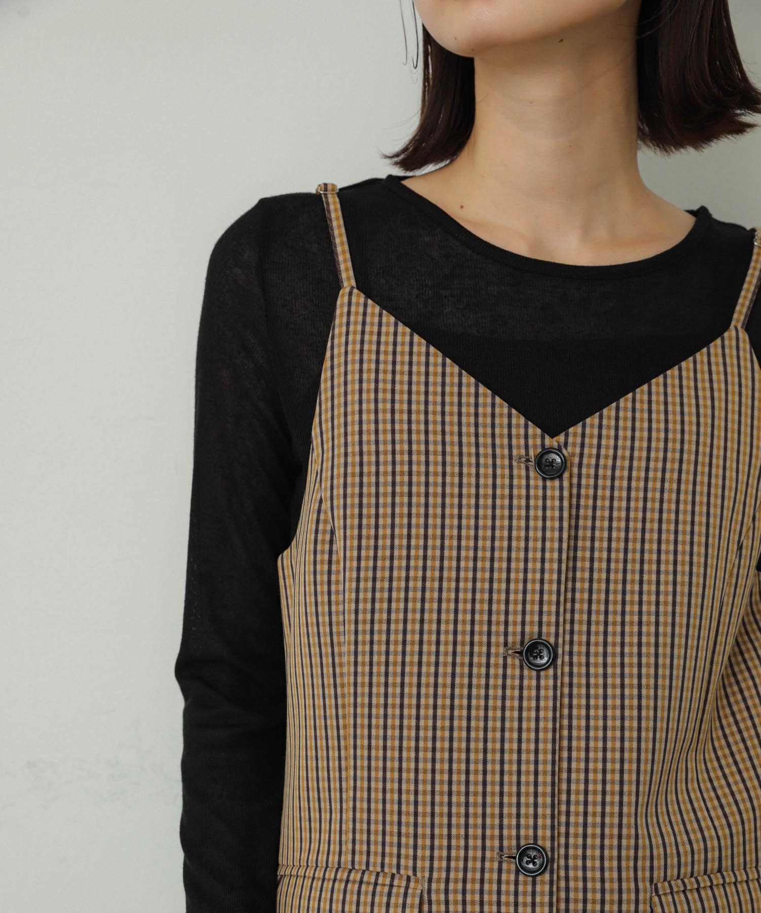 身長：169cm サイズ：one