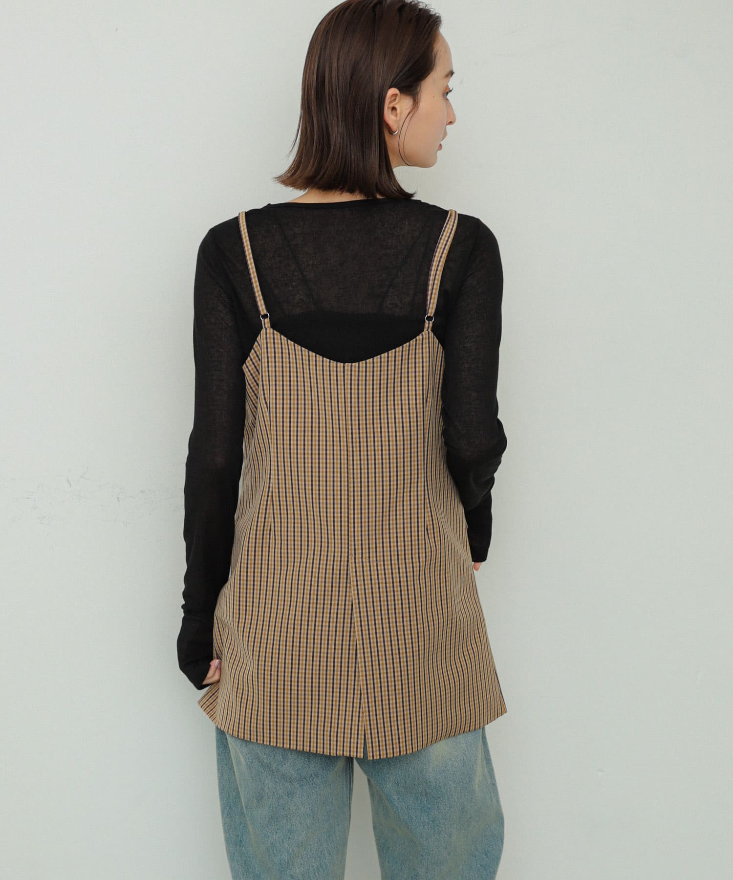 身長：169cm サイズ：one