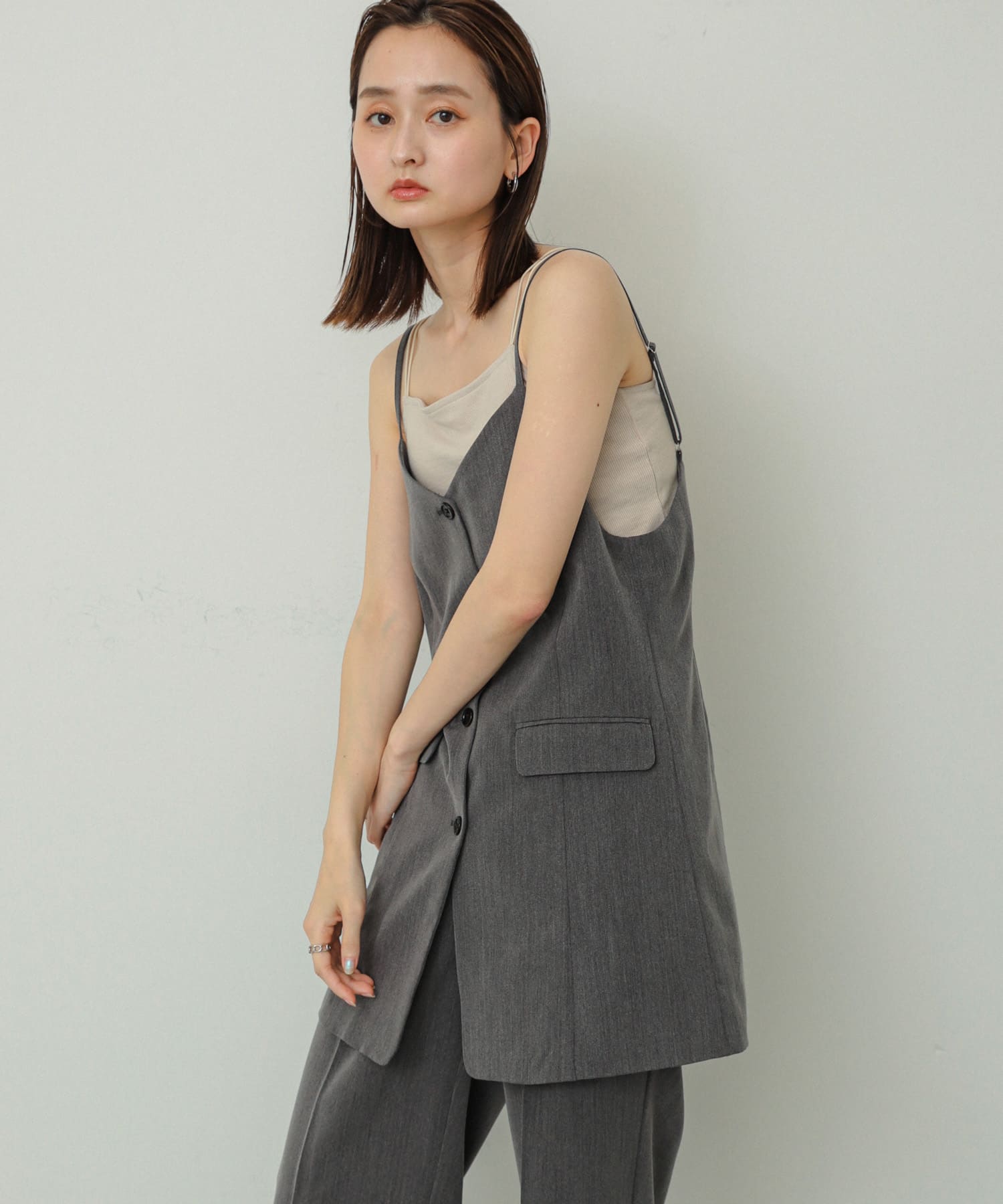 身長：169cm サイズ：one