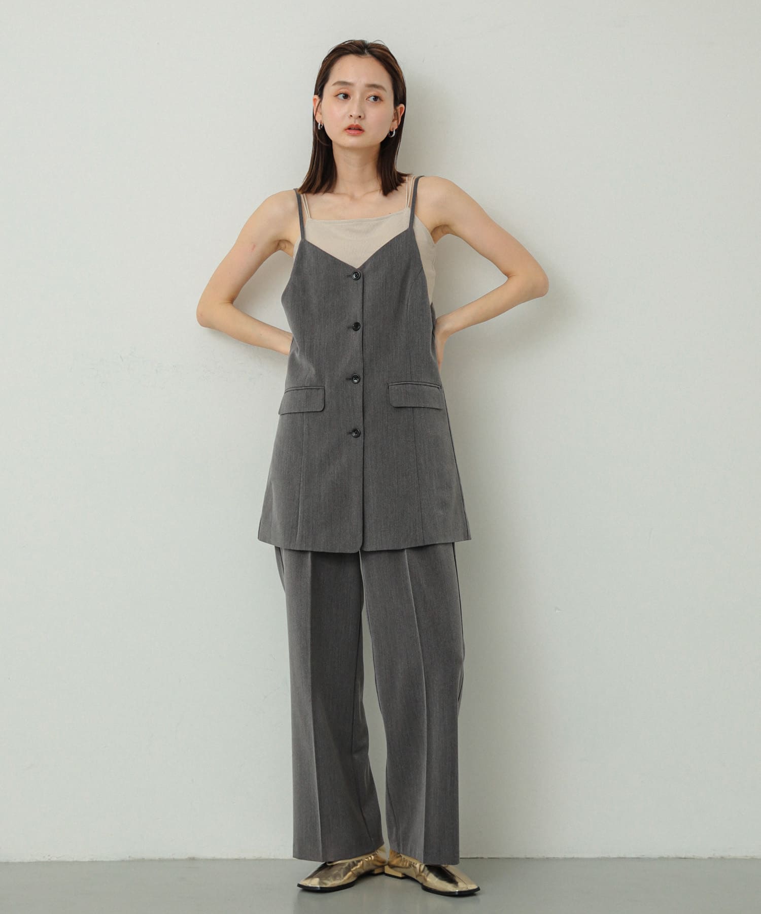 身長：169cm サイズ：one