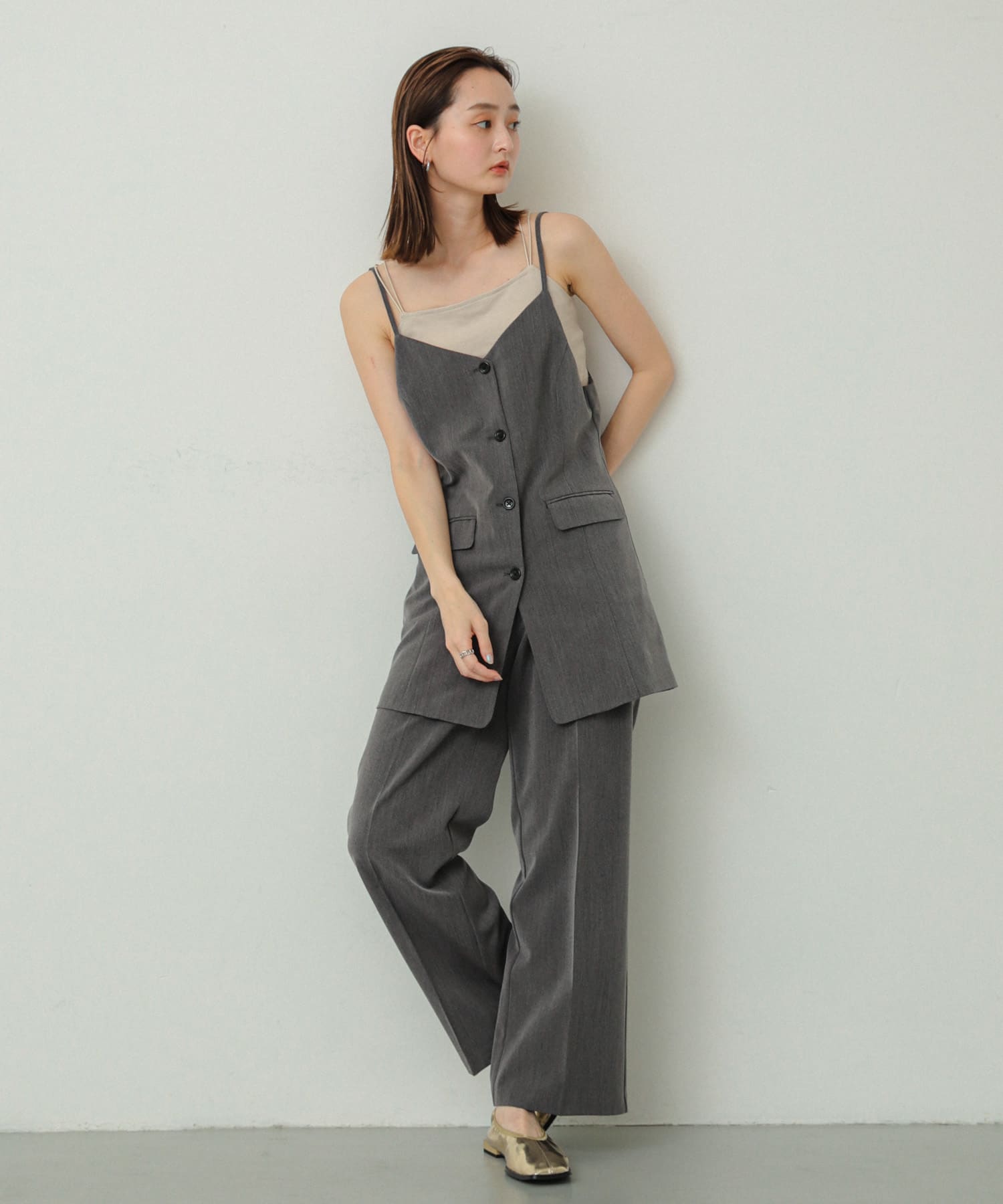 身長：169cm サイズ：one