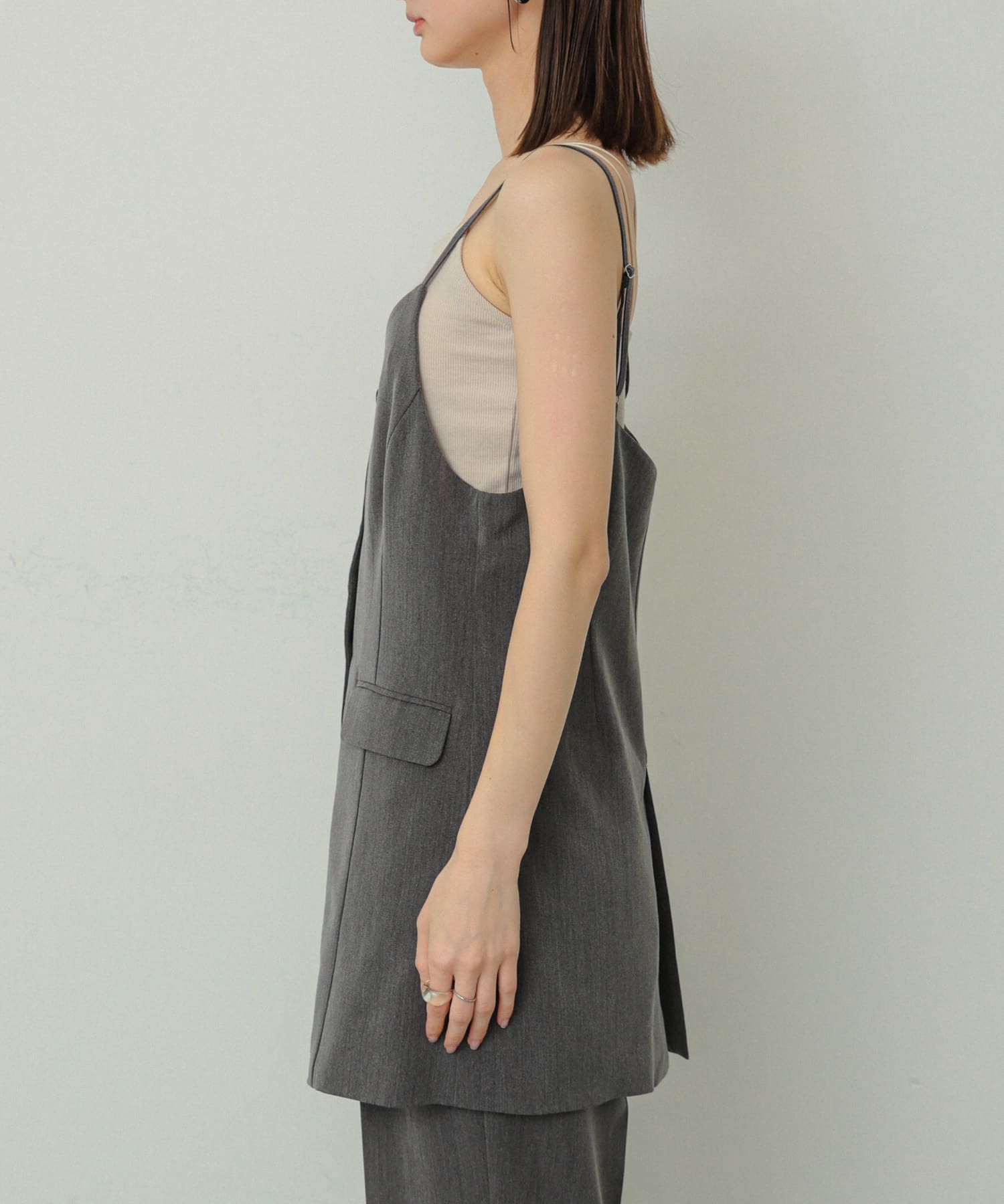 身長：169cm サイズ：one