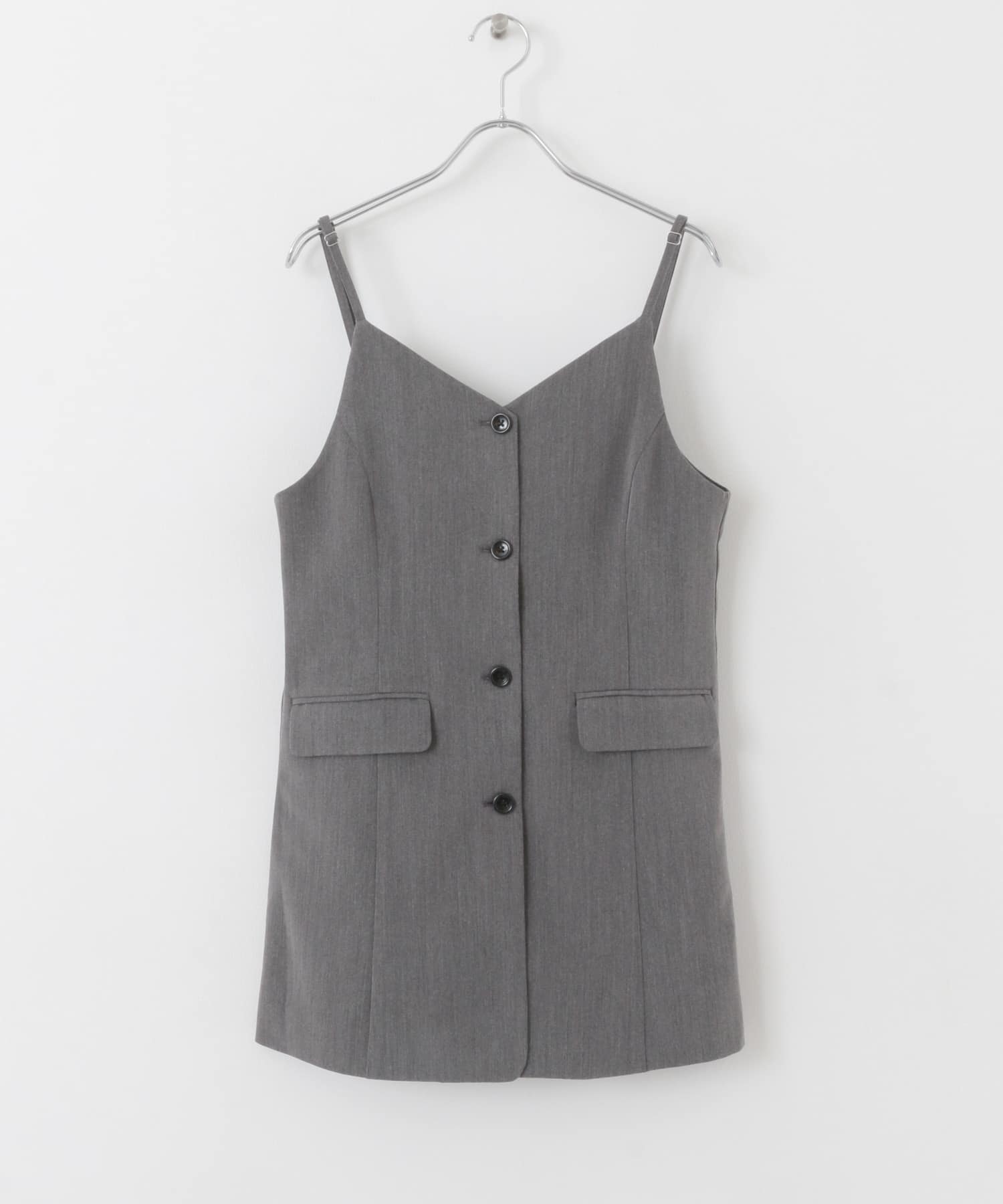 テーラードキャミチュニック GRAY one