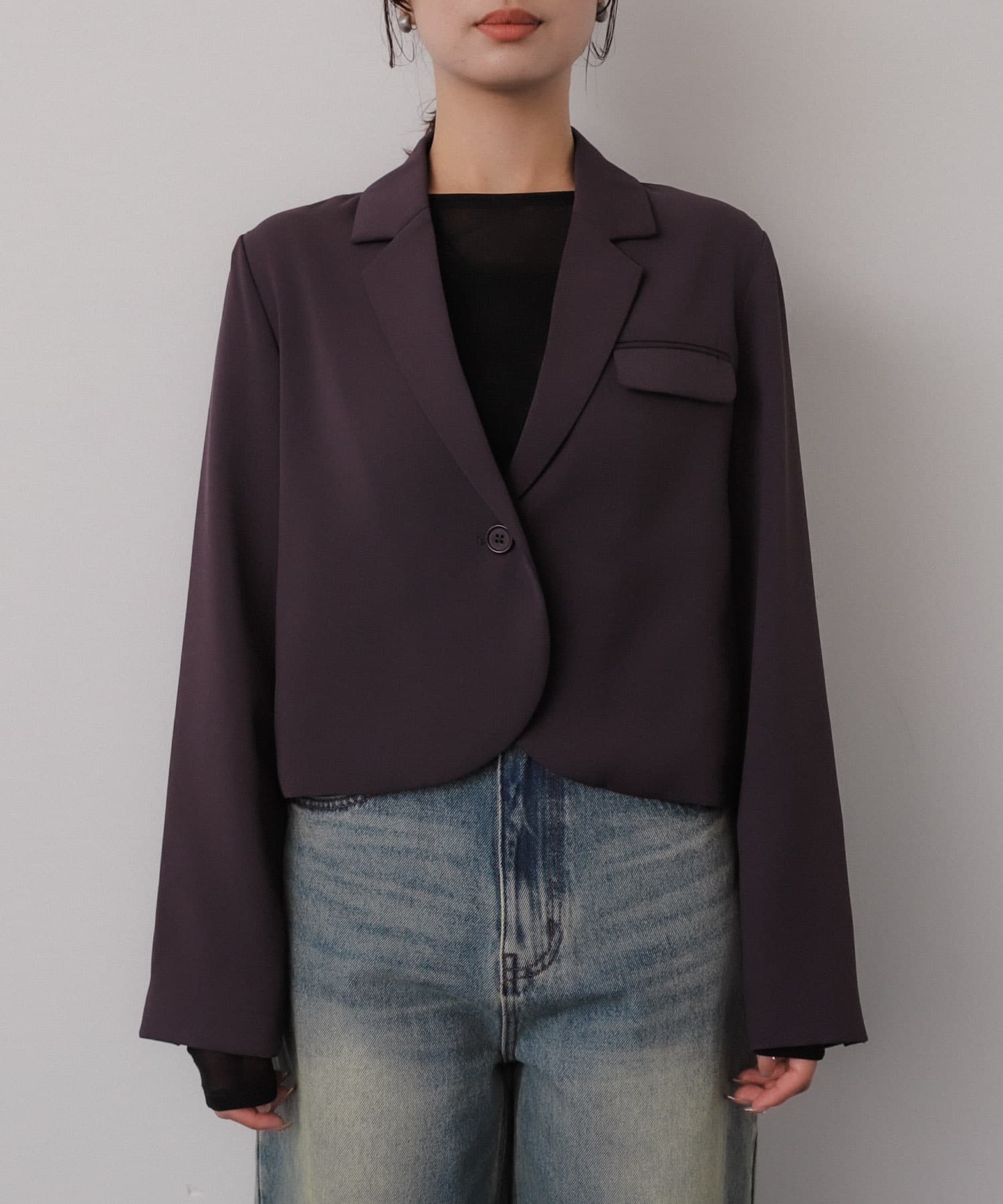 身長：158cm サイズ：one