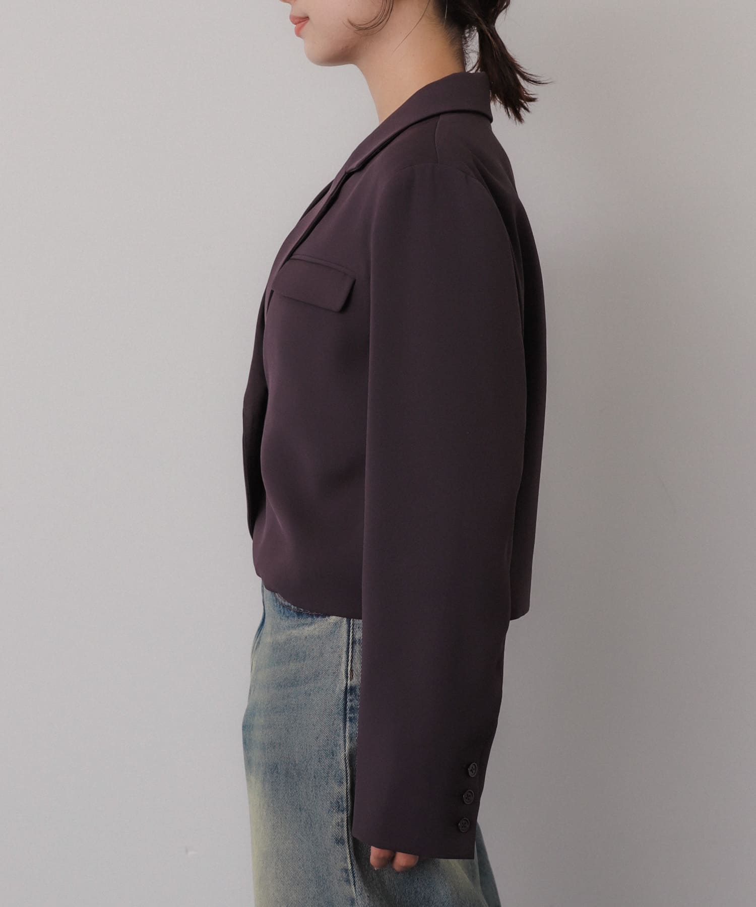 身長：158cm サイズ：one